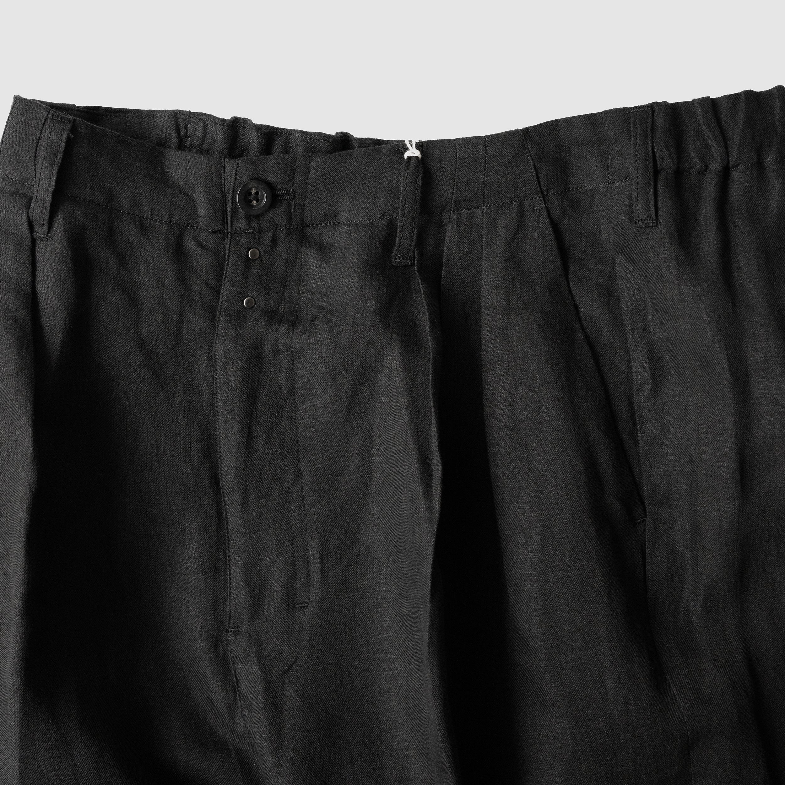 ANCELLM(アンセルム) / 100/S LINEN TUCK SLACKS 