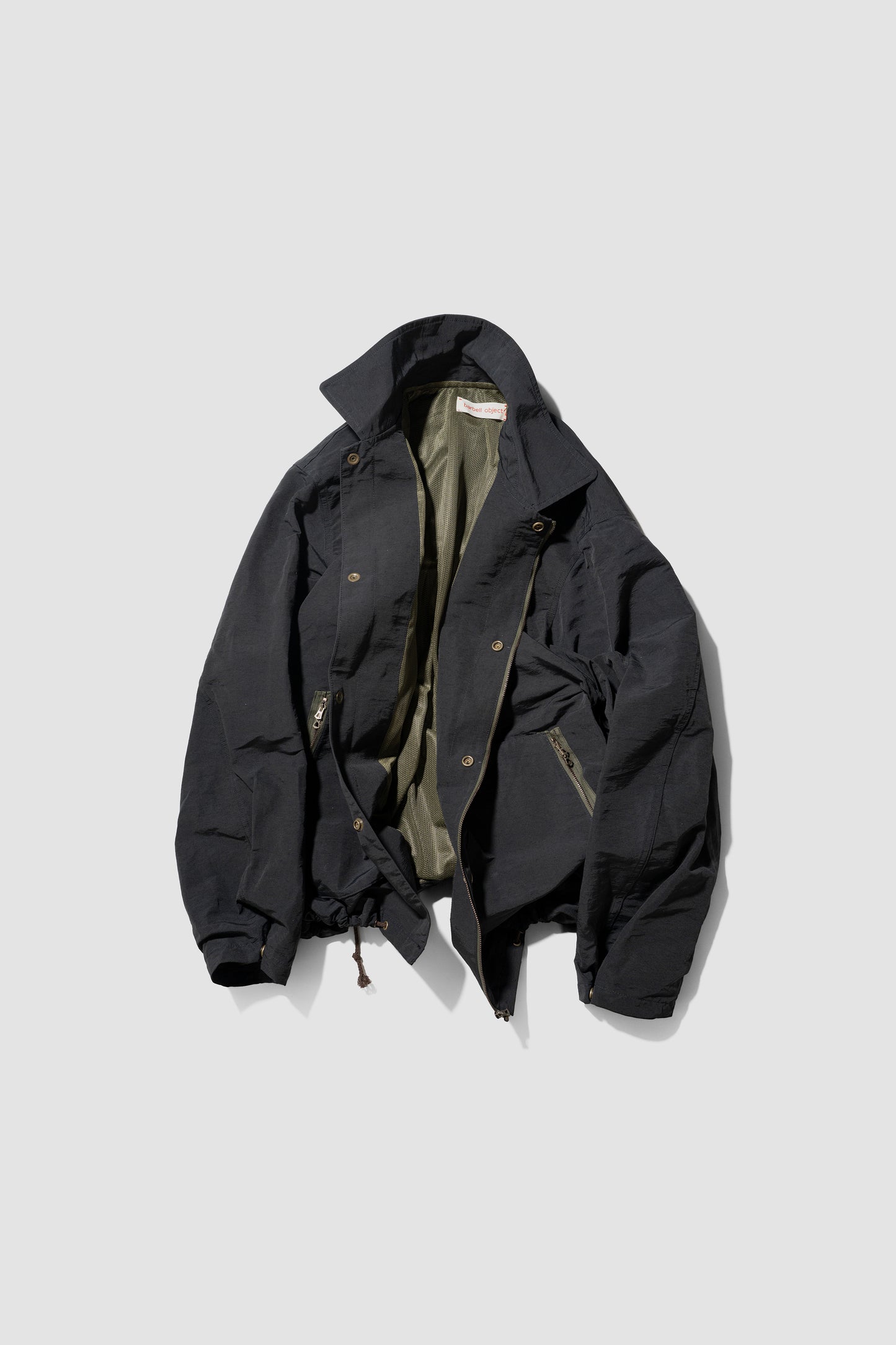 barbell object / coach jkt "black"