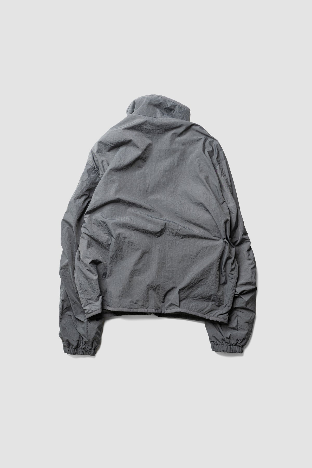 YOKE/ Wool Cashmere Fleece Reversible Blouson "Gray"