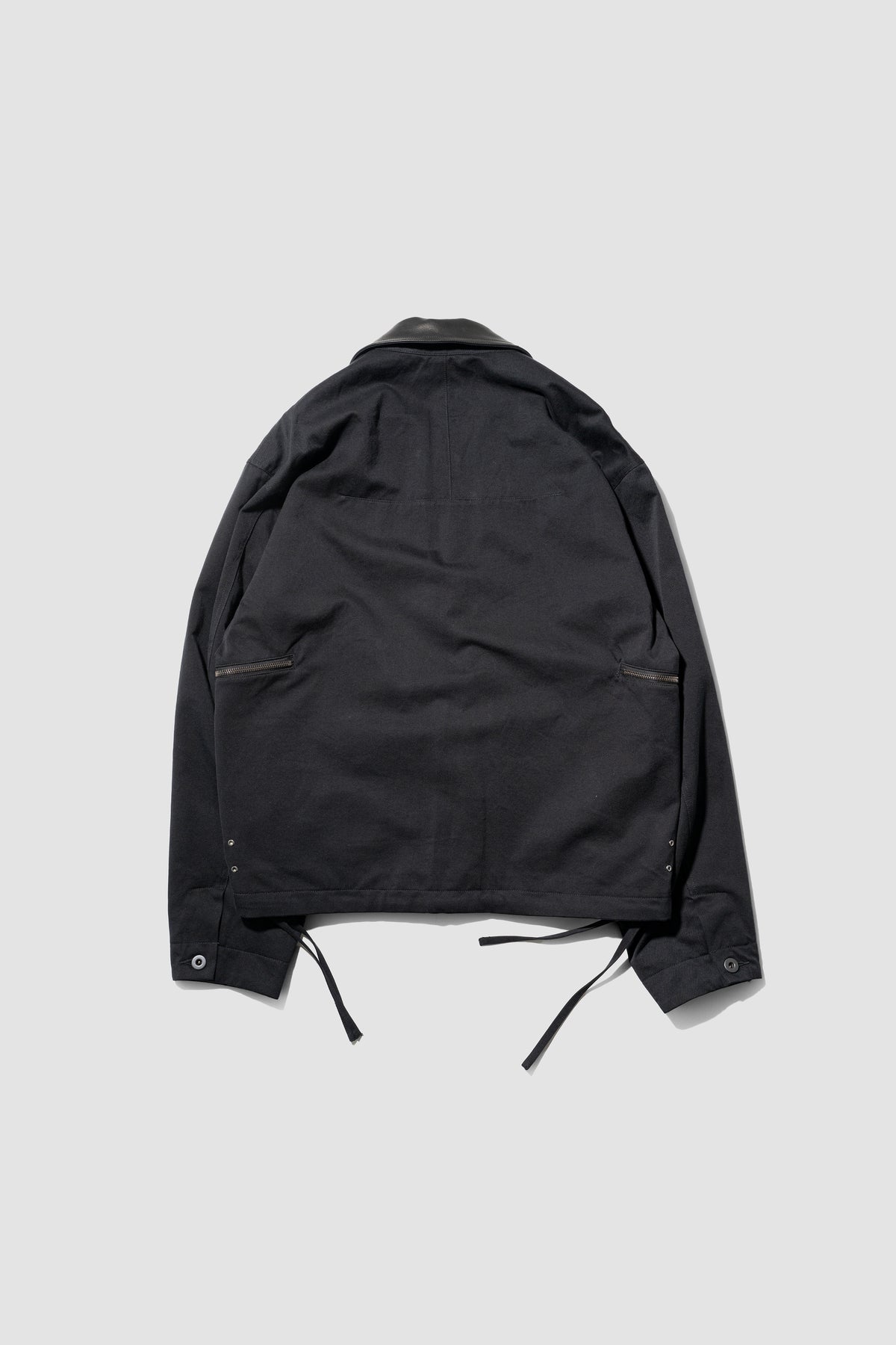VUJA DÉ / Teo Utility Jacket in Cotton/Cashmere/Silk "Black"