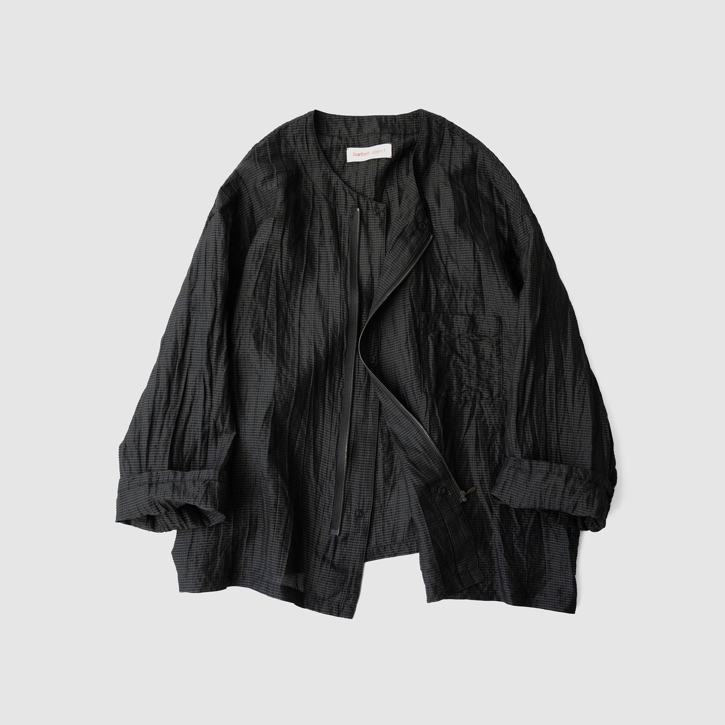 barbell object / zip sh "black"