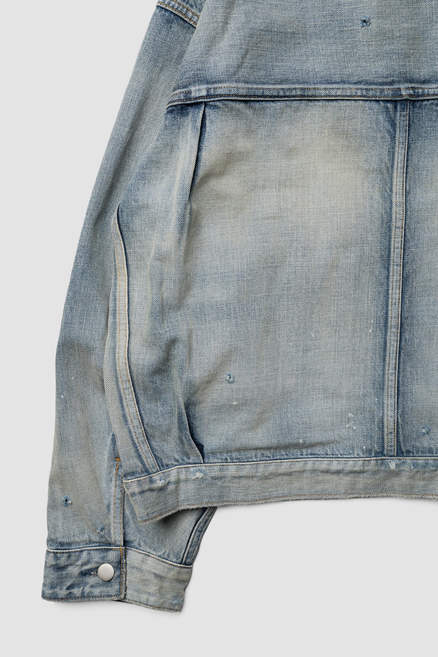 ANCELLM / TYPE-1 AGING DENIM JACKET "L.INDIGO"