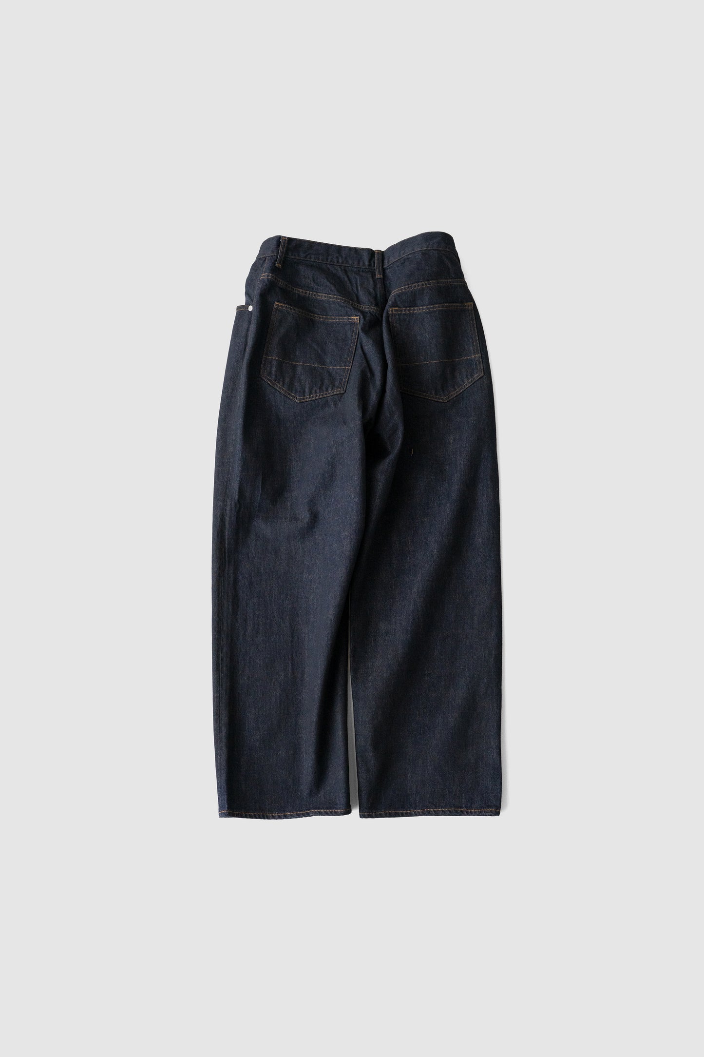 ANCELLM / #02 SELVEDGE TAPERED 5P DENIM PANTS OW "INDIGO"