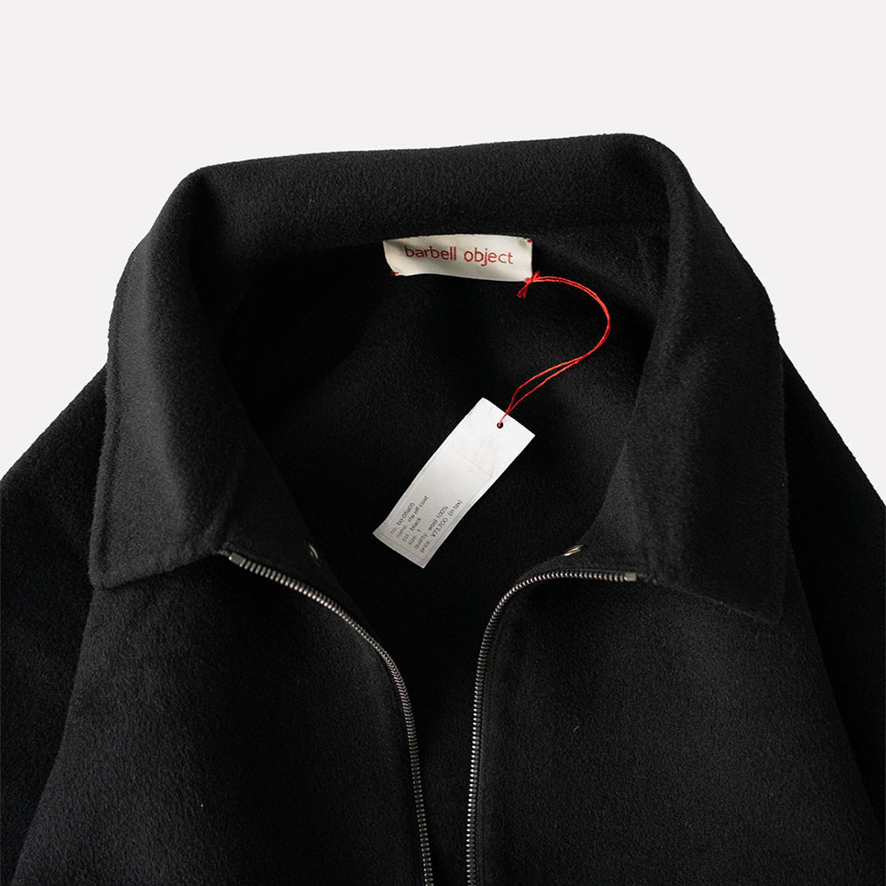 barbell object / r/w off coat "black"