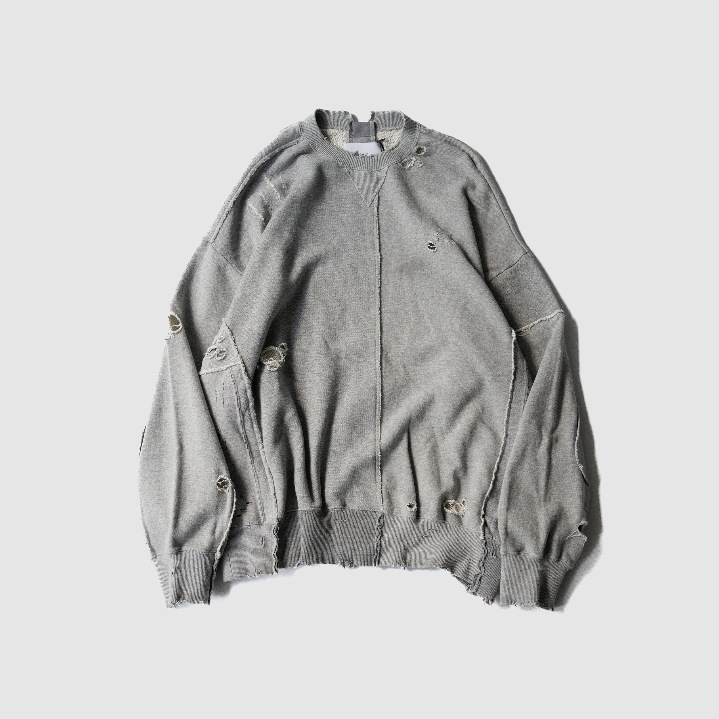 ssstein(シュタイン)/ OVERSIZED RECONSTRUCTION SWEAT LS 