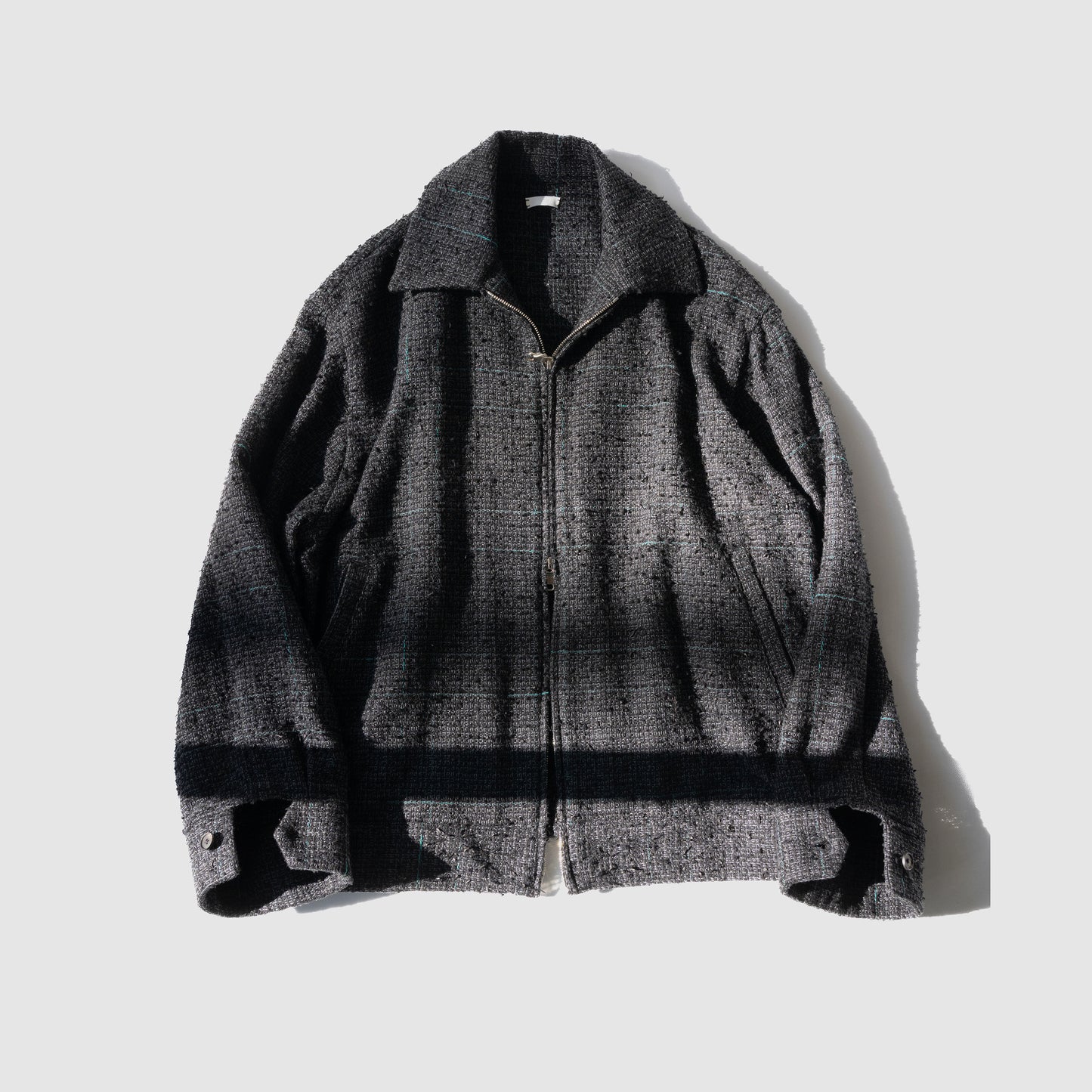 SEEALL/ ZIP UP BLOUSON "BLACK WATCH"