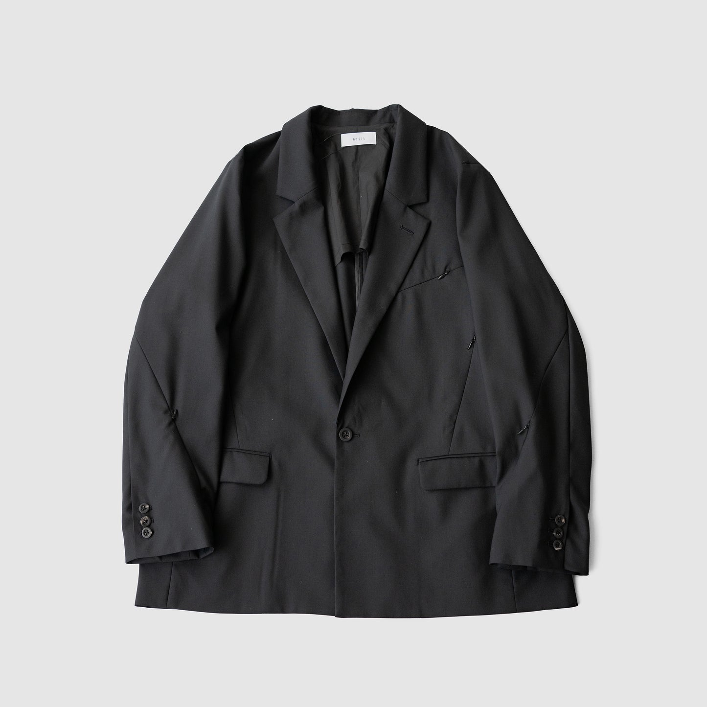 Afiit / TAILORED JACKET "BLACK"