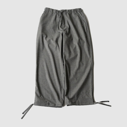 satou /   wool cashmere easy pants  "nezumi"