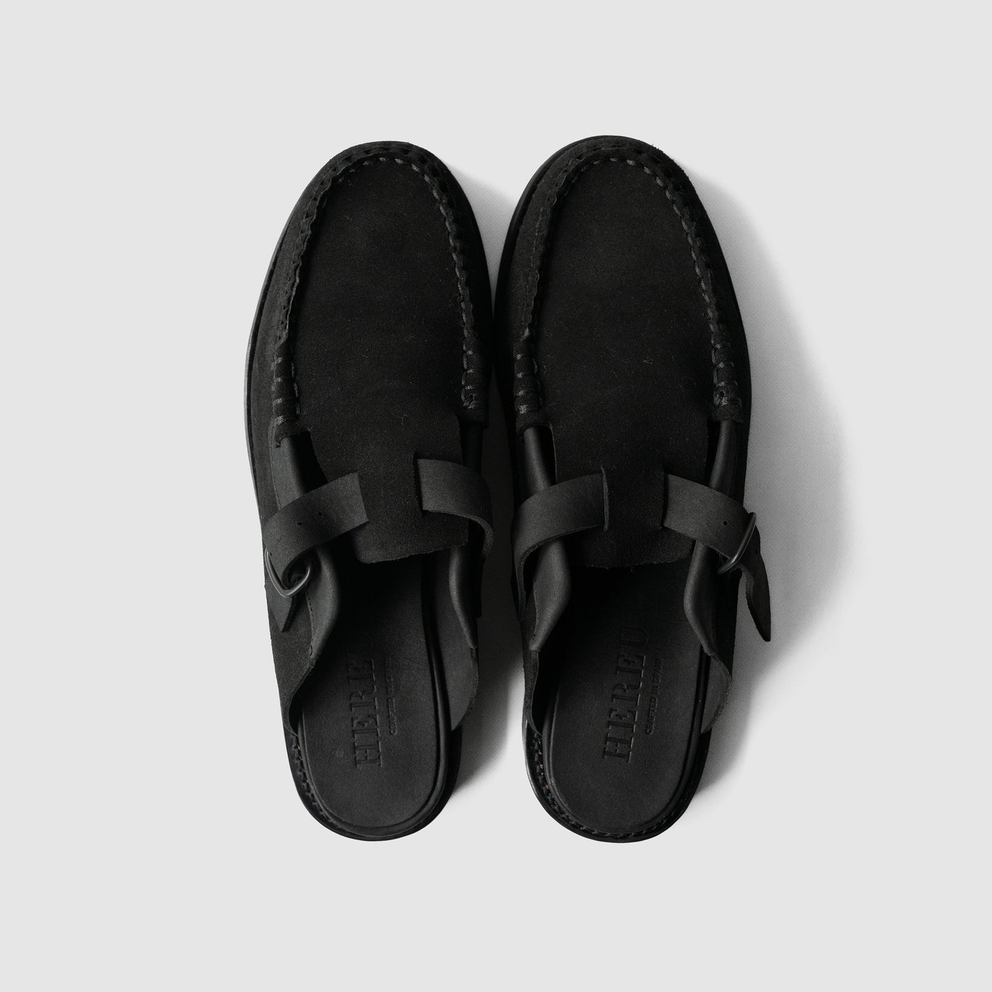 HEREU/ Barraca Suede "BLACK"