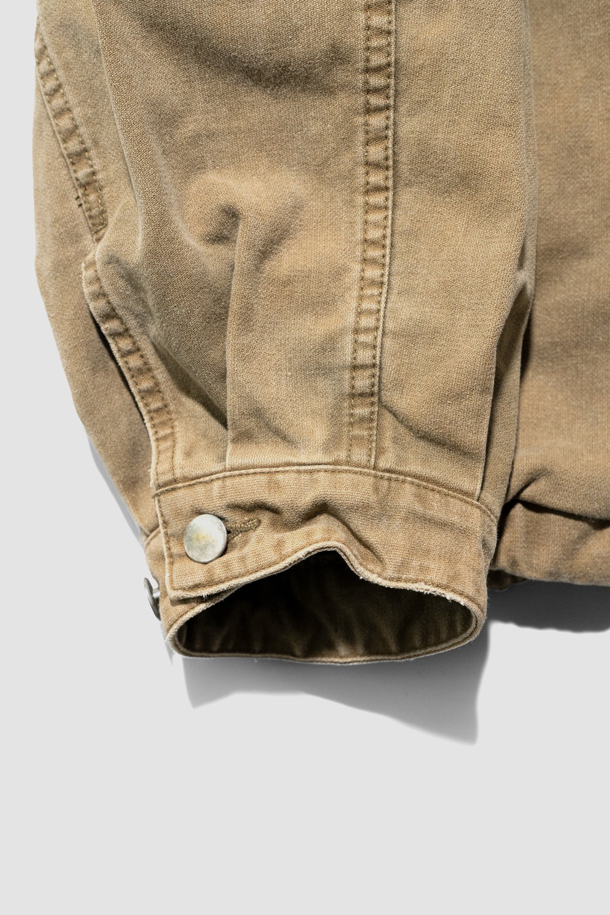 ssstein/ SULFUR DYED WHIPCORD VINTAGE JACKET "KHAKI"
