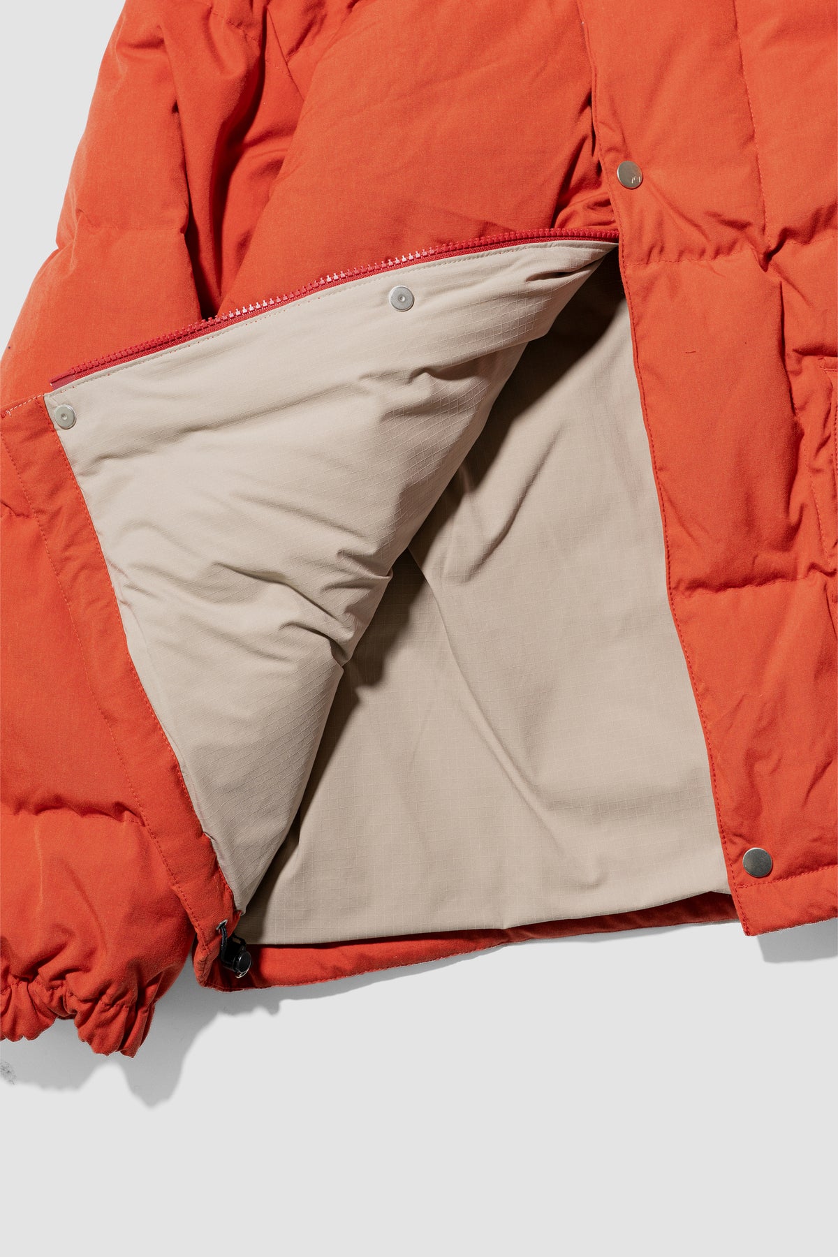 ANCELLM / AGING DOWN JACKET "RED"