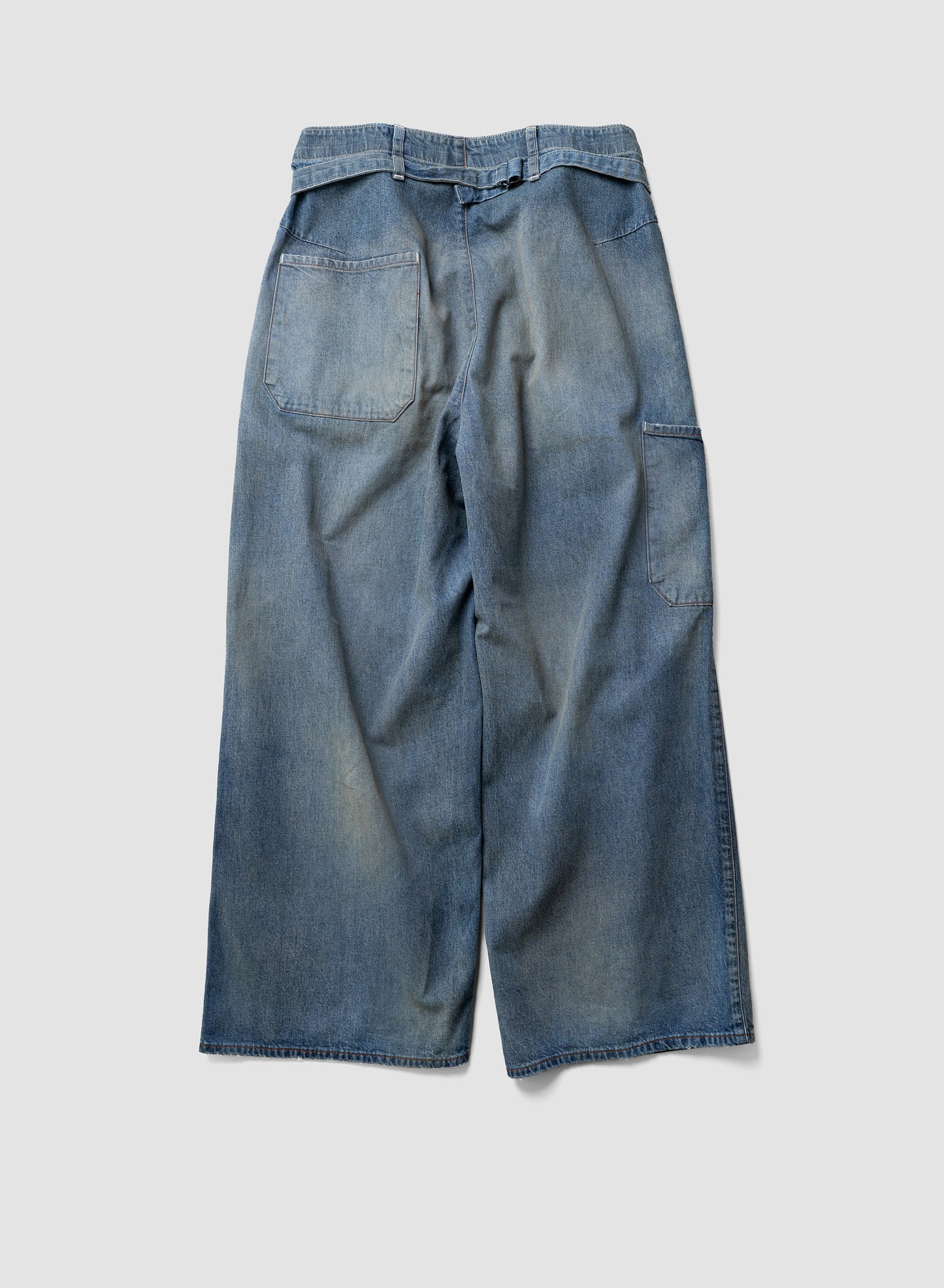 ANCELLM / DENIM PAINTER PANTS "INDIGO"