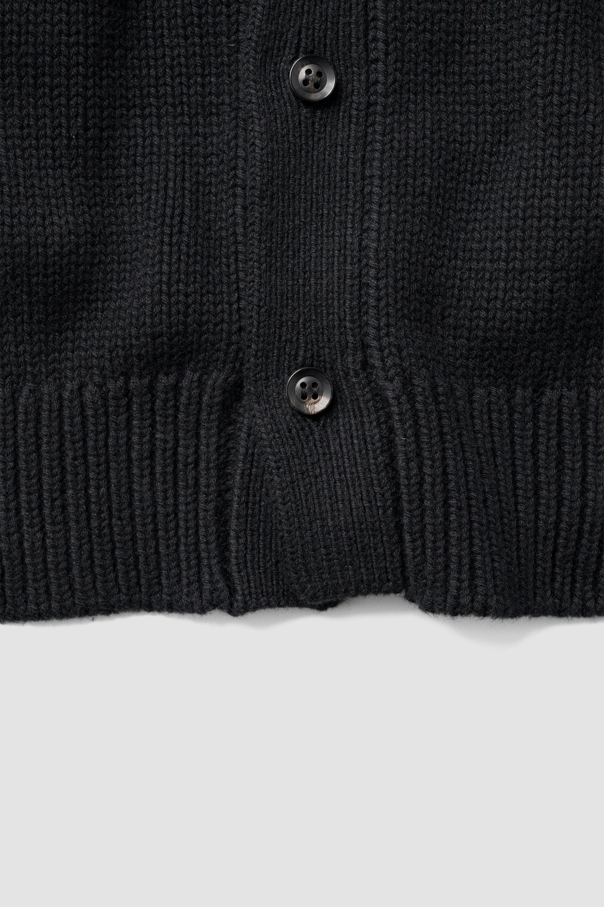 Afiit / CREW NECK CARDIGAN   "BLACK"