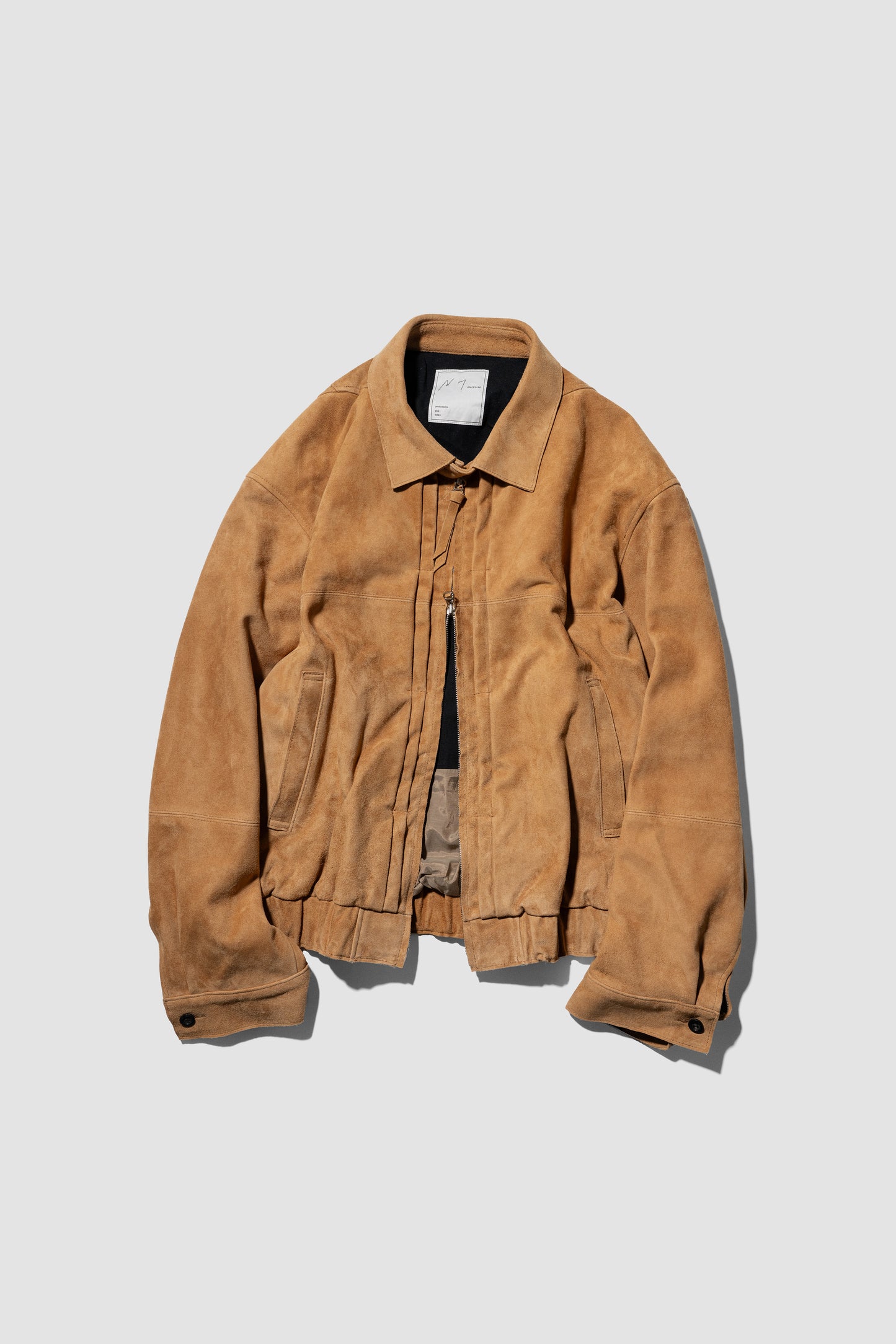 ANCELLM / GEEP TUCK JACKET "CAMEL"