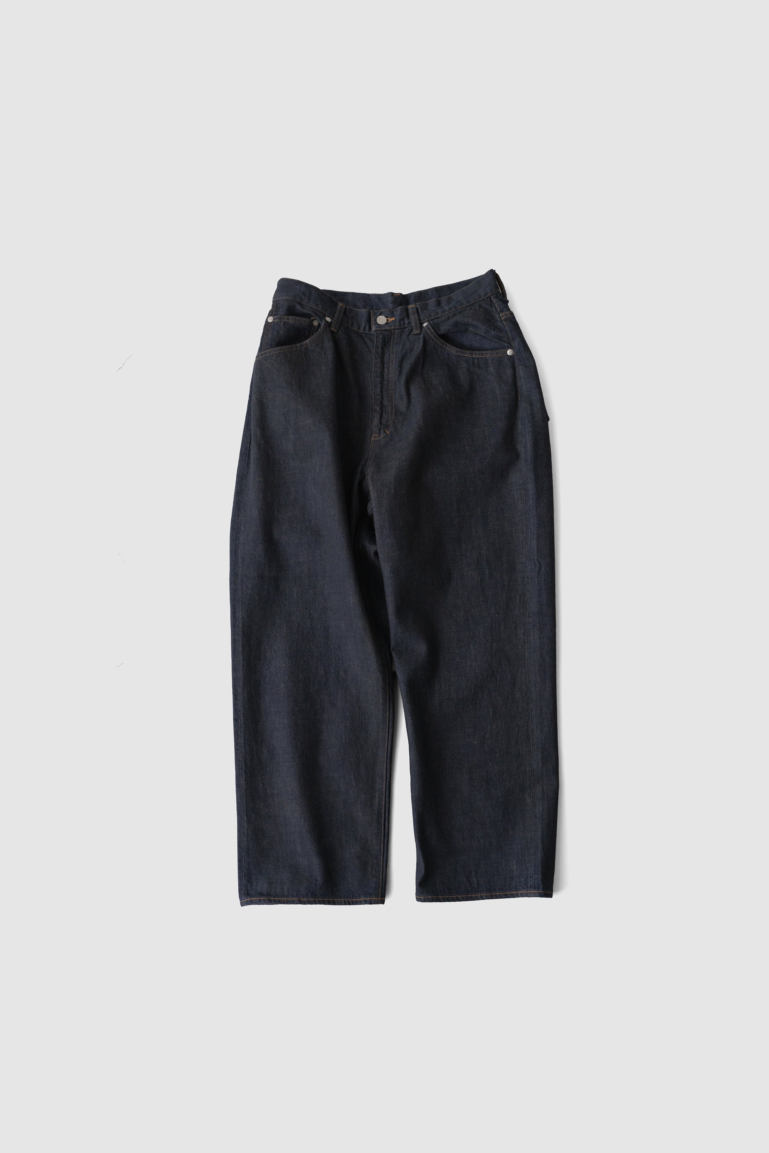 ANCELLM(アンセルム) / WOOL SATIN BELT-LESS SLACKS 