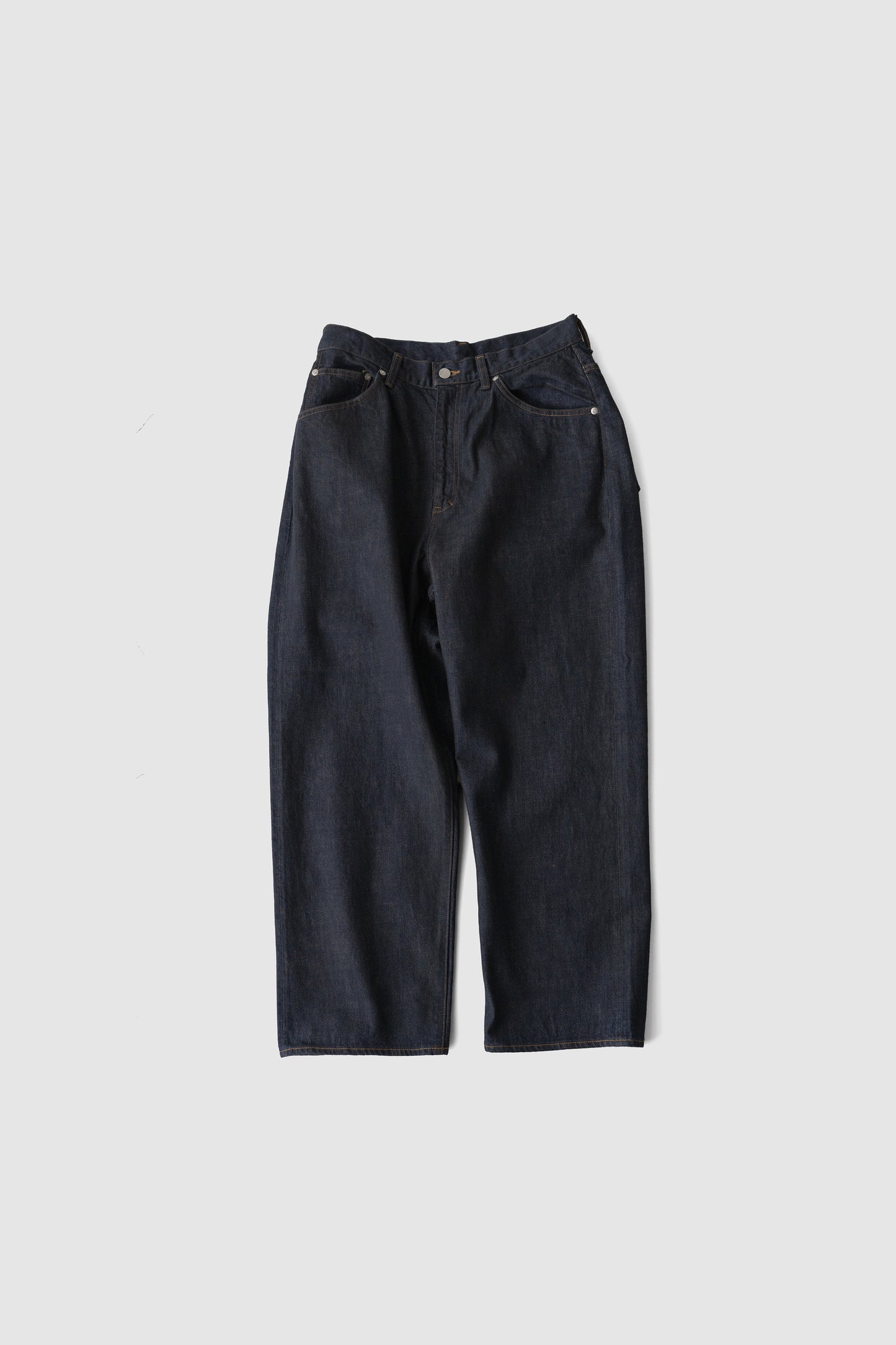 ANCELLM / #02 SELVEDGE TAPERED 5P DENIM PANTS OW "INDIGO"