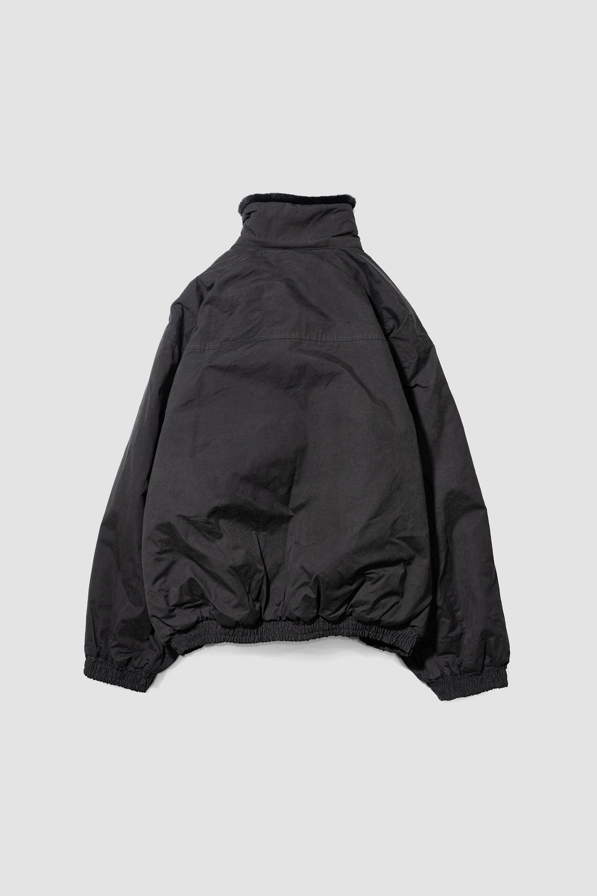 ssstein/ MOUTON INNER REVERSIBLE PADDED JACKET "BLACK"
