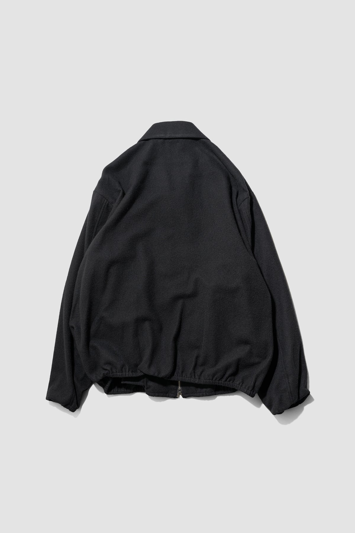 ssstein/ W/CA FLEECE LIGHT ZIP JACKET "BLACK"