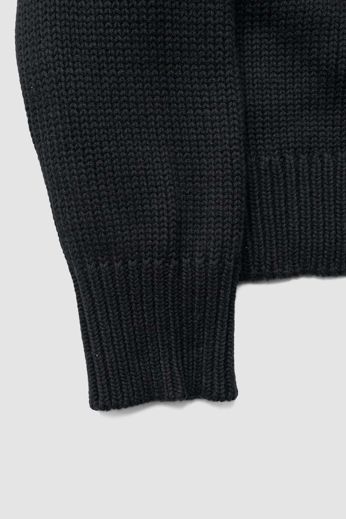 Afiit / CREW NECK CARDIGAN   "BLACK"