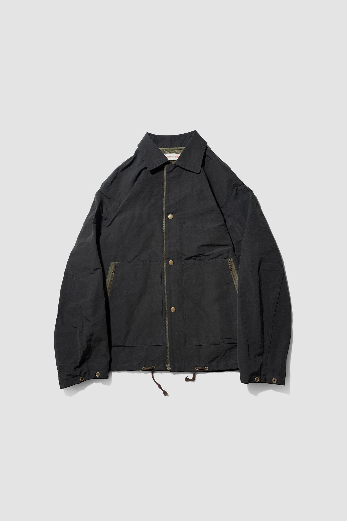 barbell object / coach jkt "black"