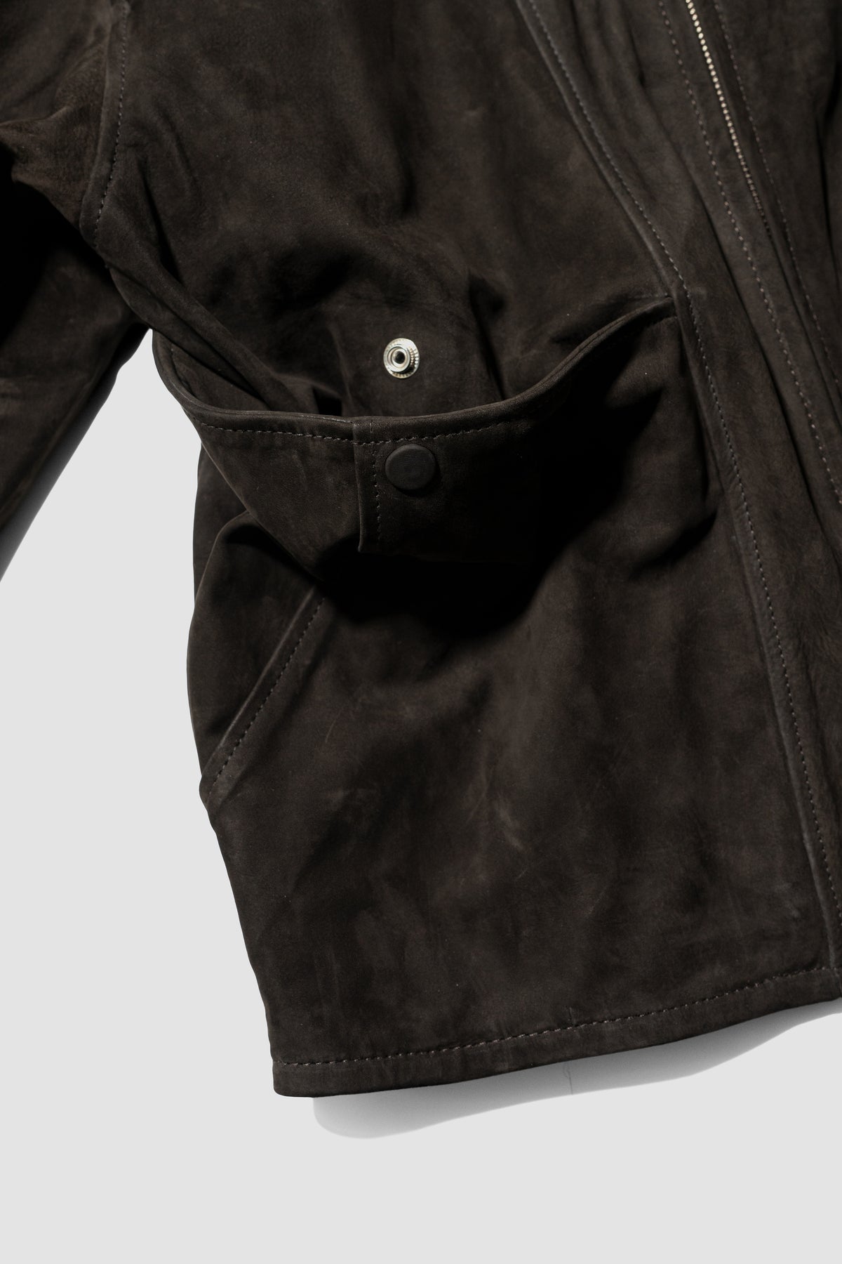 CCU / WORK JACKET -SUEDE- "CHOCOLATE"