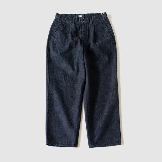 O- /  N.N.Z. DENIM TROUSERS W "Indigo -Rinse-"