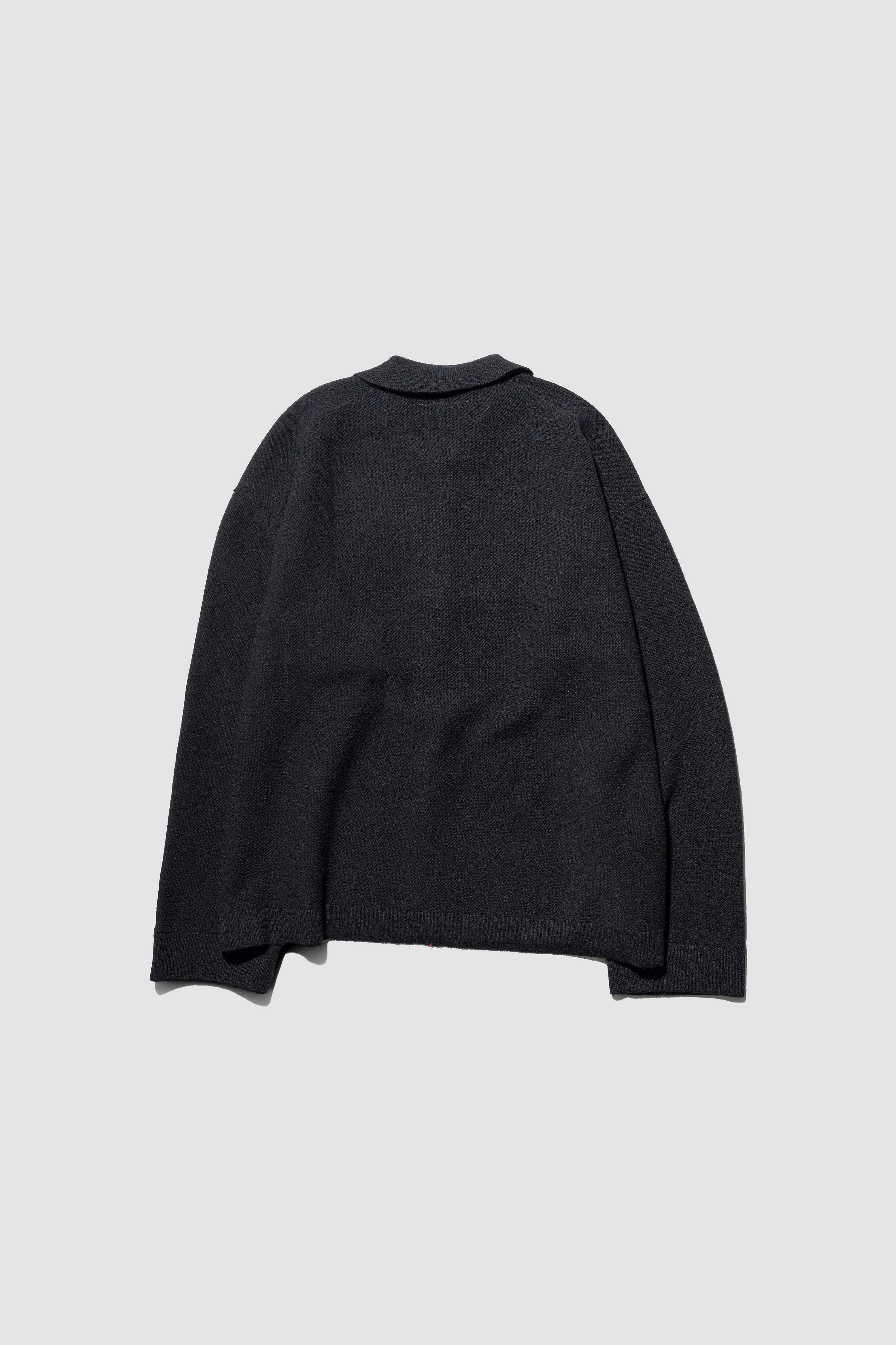 ANCELLM(アンセルム) / SHETLAND WOOL KNIT SHIRT 