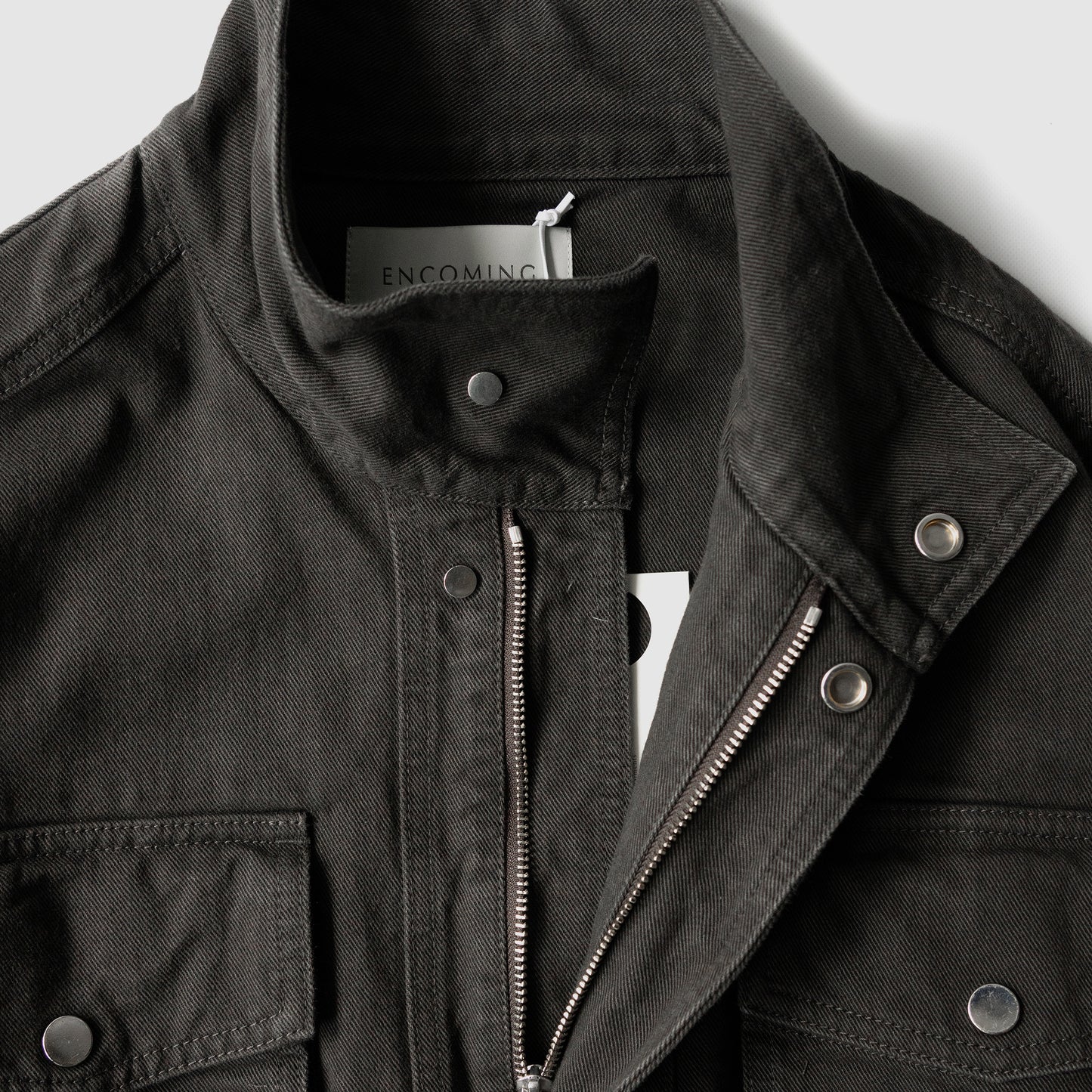ENCOMING/ FOUR POCKETS BLOUSON "CHARCOAL"