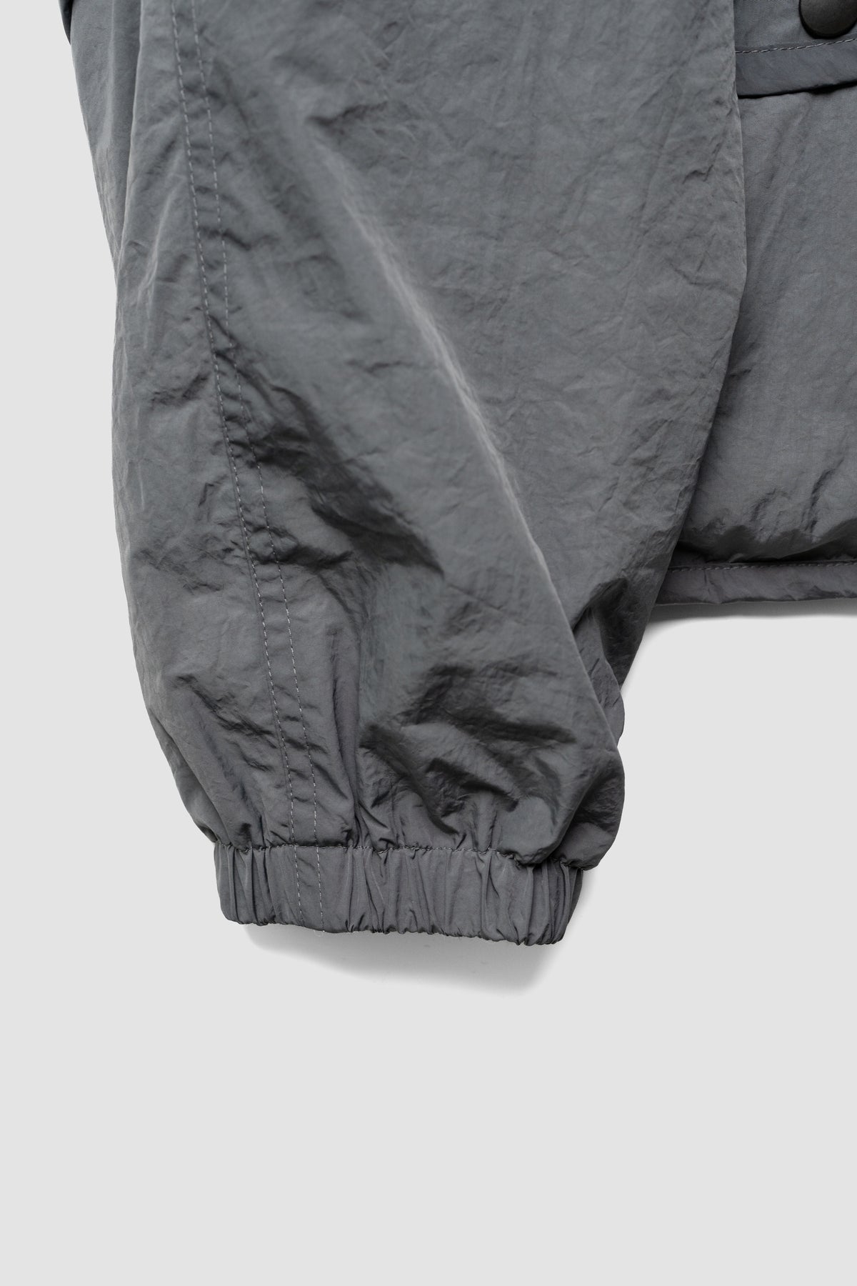YOKE/ Wool Cashmere Fleece Reversible Blouson "Gray"