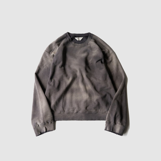 ANCELLM / UNEVENNESS SWEAT SHIRT "D.PLUM"