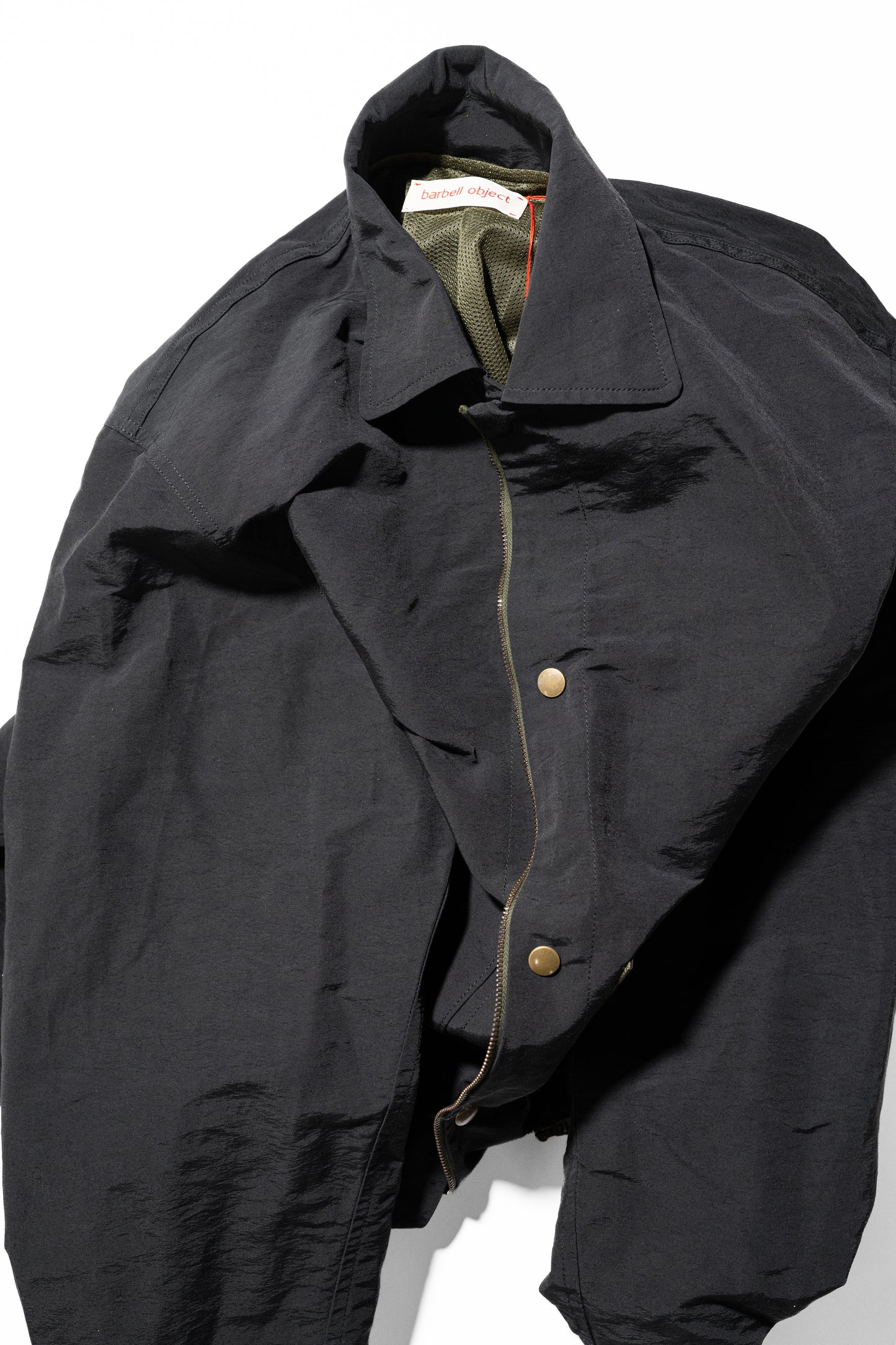 barbell object / coach jkt "black"
