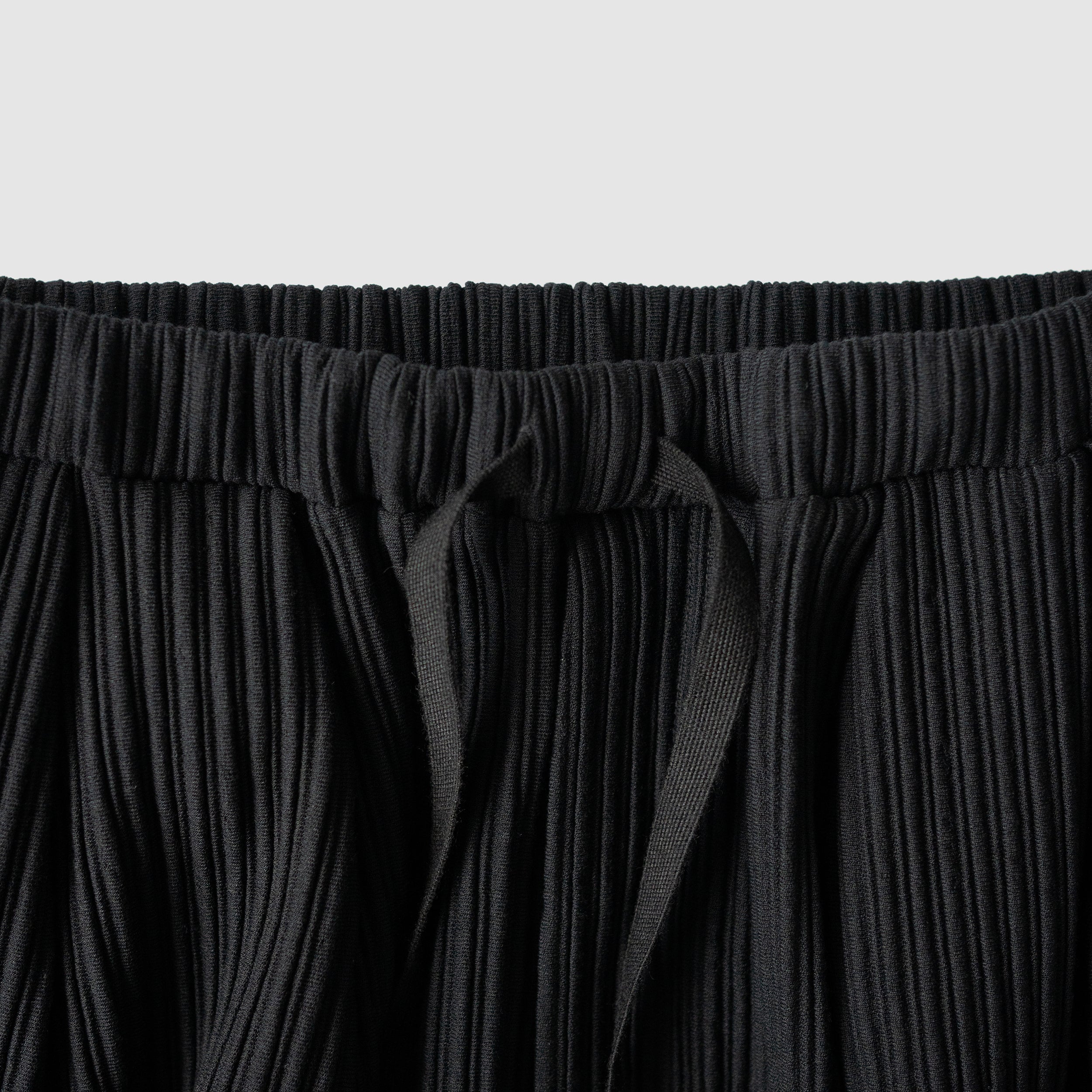 ANCELLM(アンセルム) / WRINKLED STRIPE TUCK SHORT PANTS 