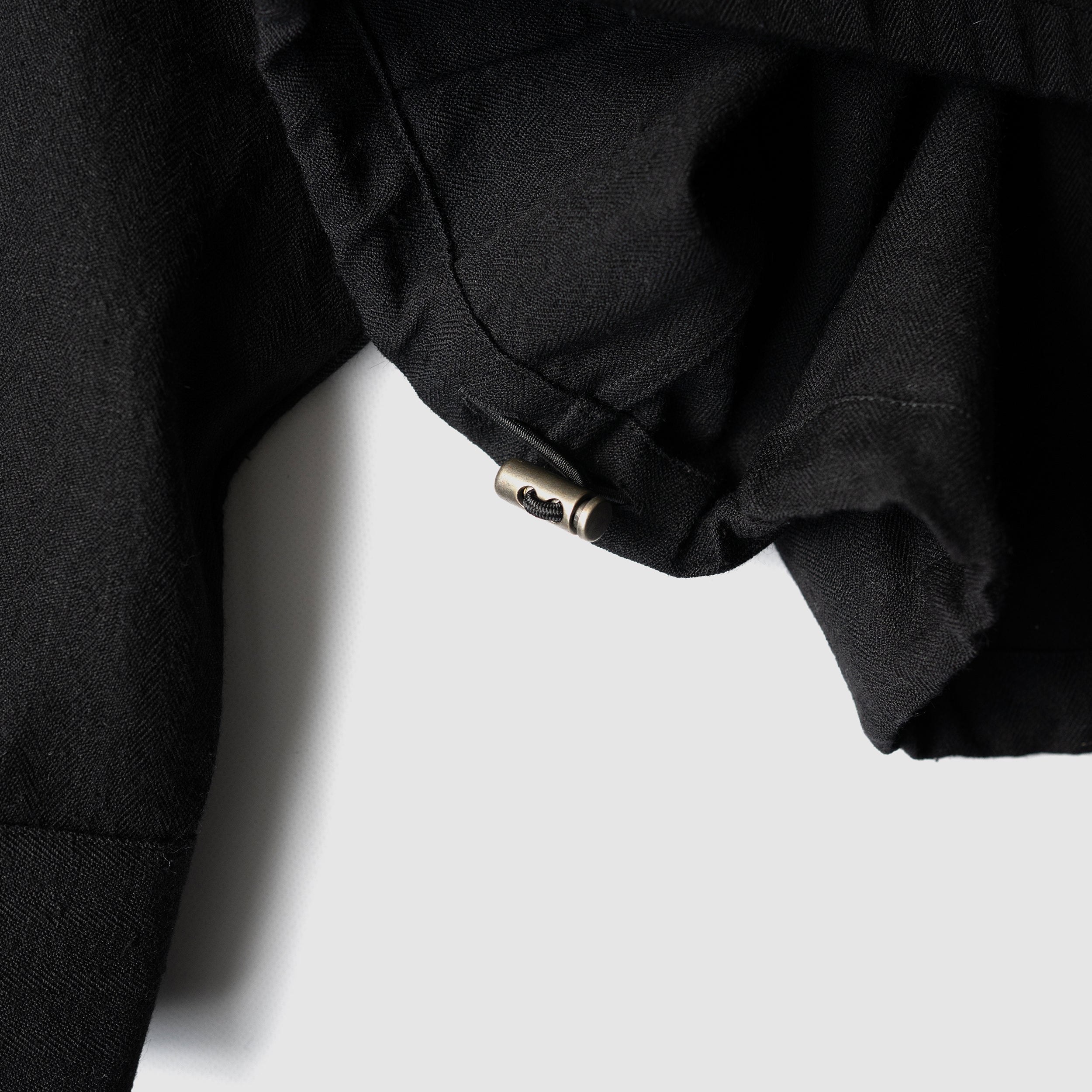 ANCELLM(アンセルム) / WOOL HALF ZIP PULL OVER SHIRT 