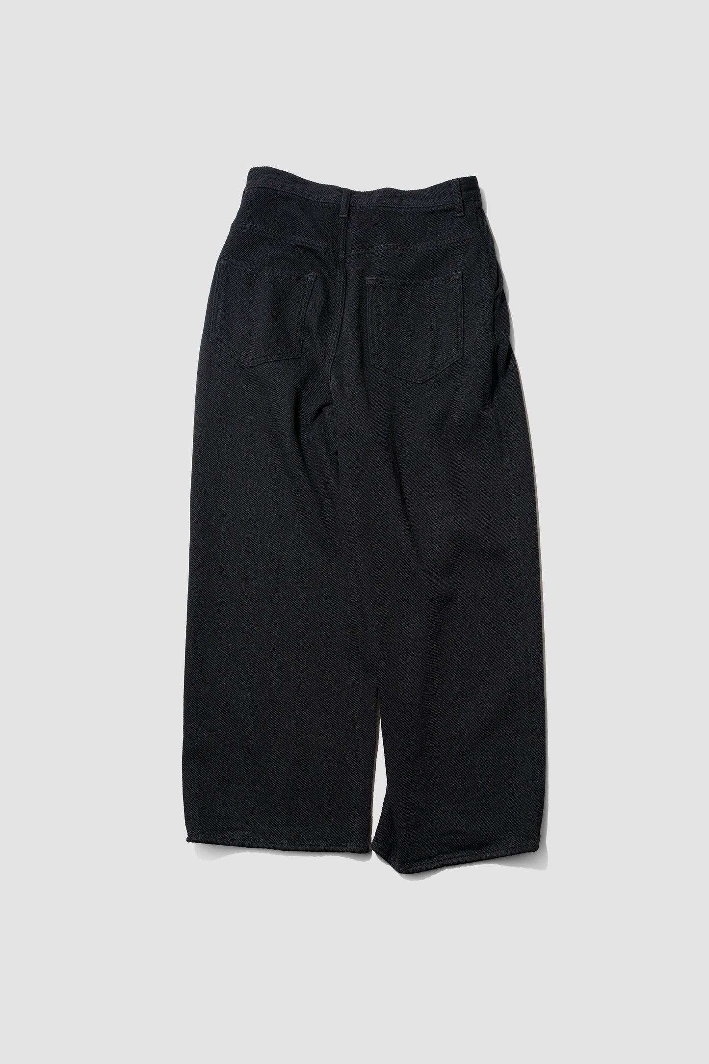 Afiit / LOOSE DENIM PANTS  "BLACK"