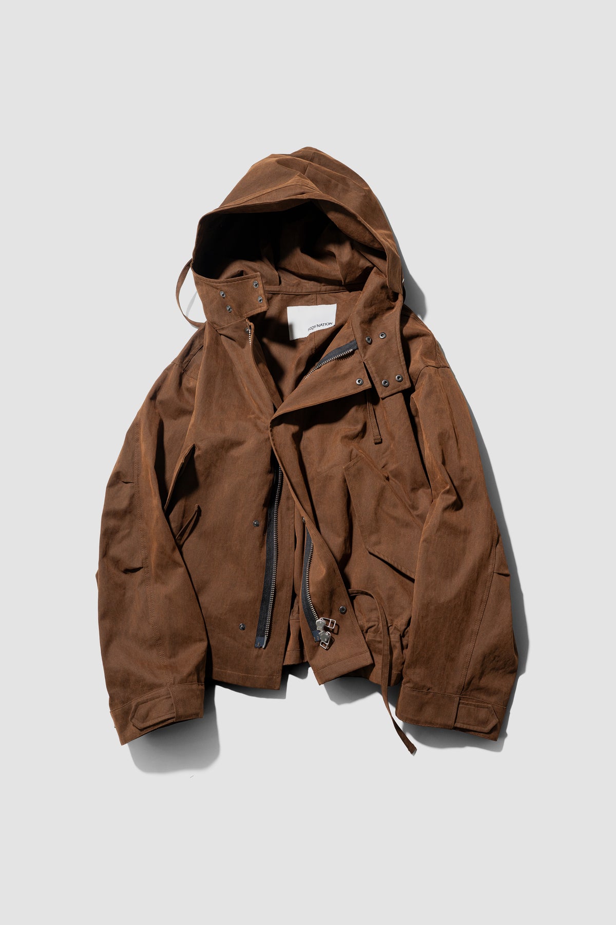 SAGE NATION / Aviemore Parka "Bark Brown"