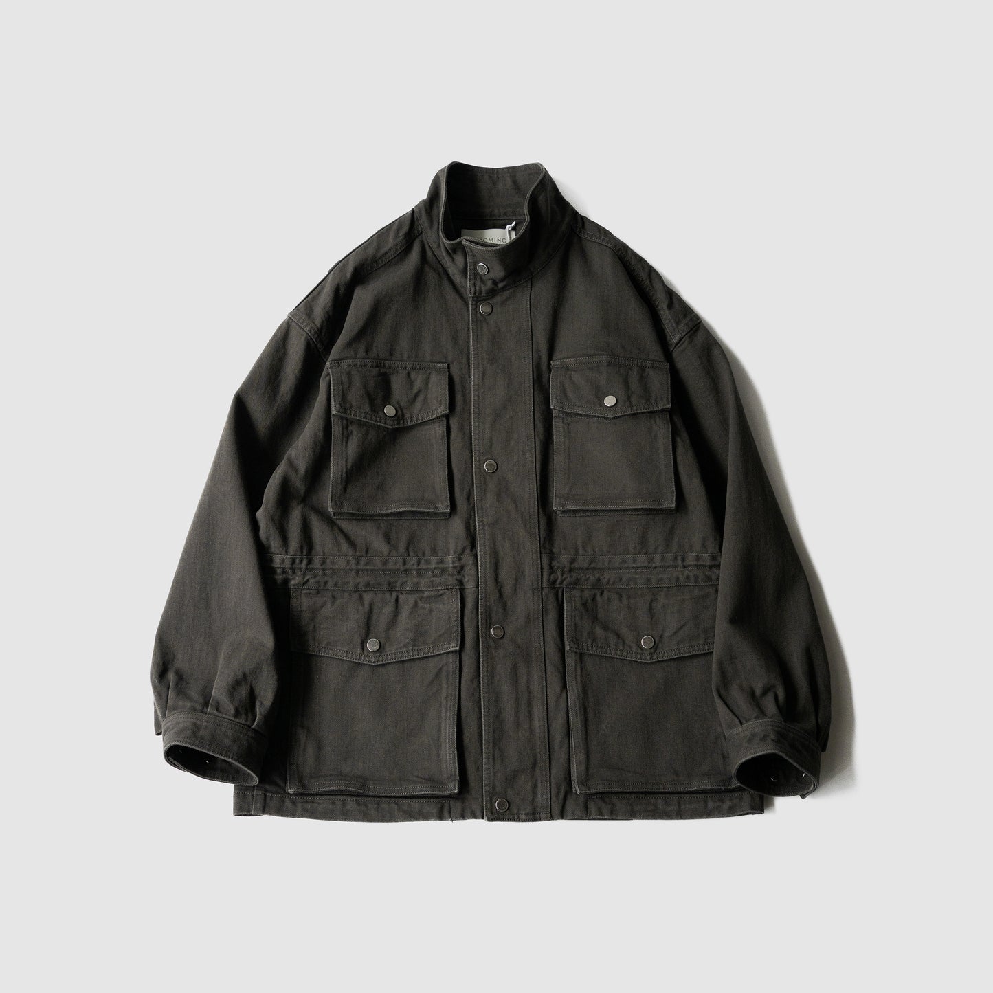 ENCOMING/ FOUR POCKETS BLOUSON "CHARCOAL"