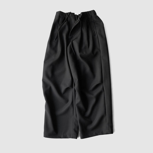 Antwort / DRAPE TUCK PANTS "BLACK"