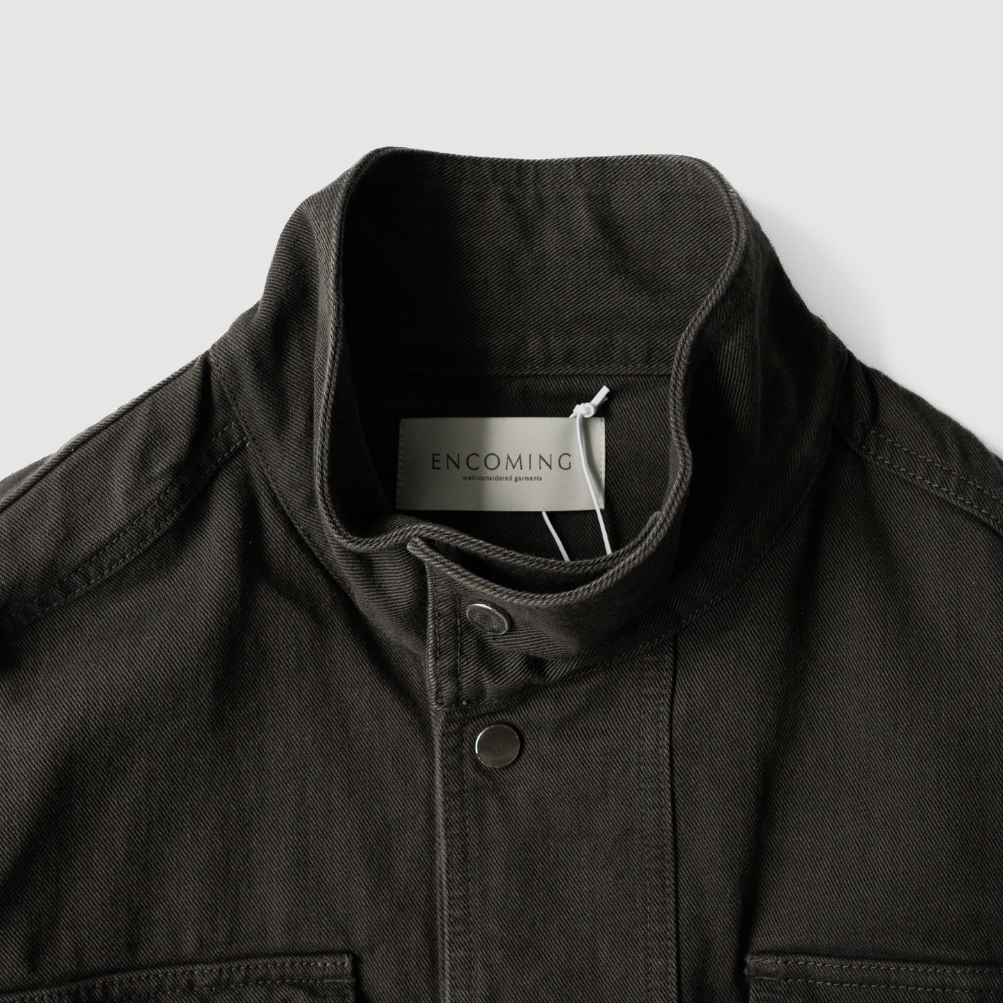 ENCOMING/ FOUR POCKETS BLOUSON "CHARCOAL"