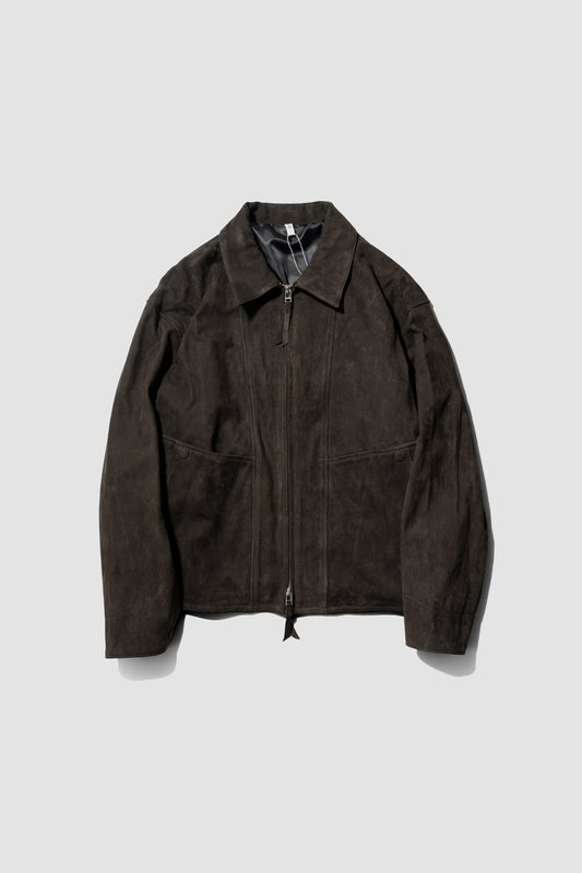 CCU / WORK JACKET -SUEDE- "CHOCOLATE"