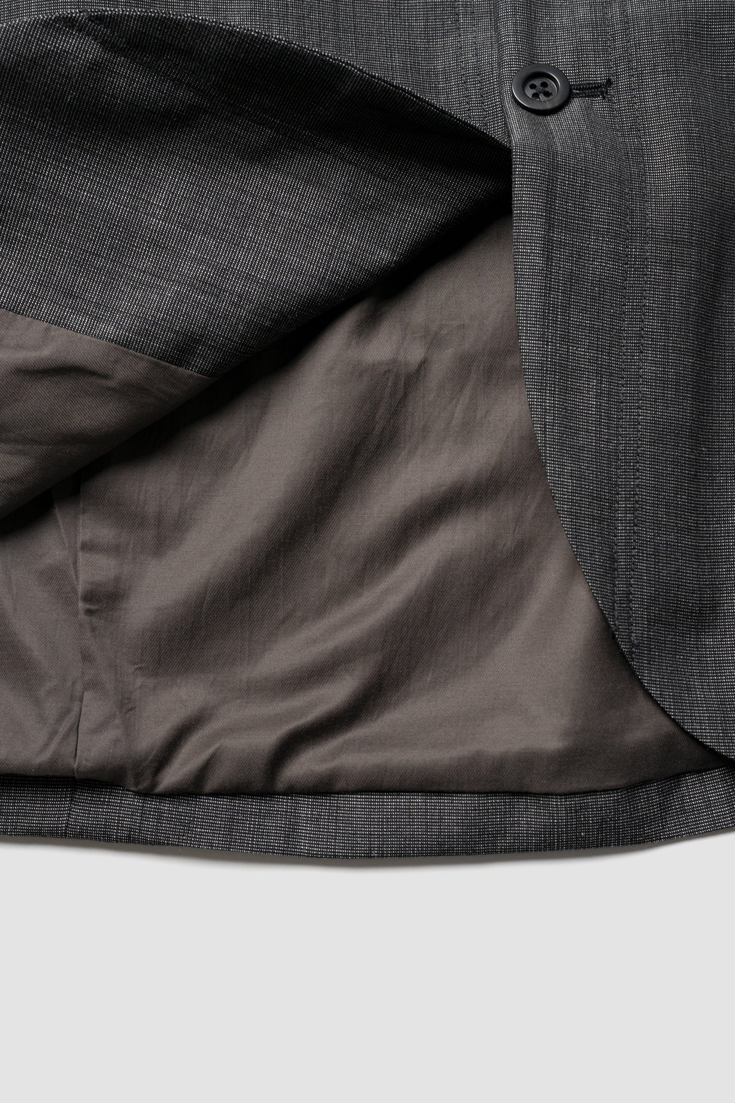 ANCELLM / LAYERED TAILORED JACKET "BLACK"