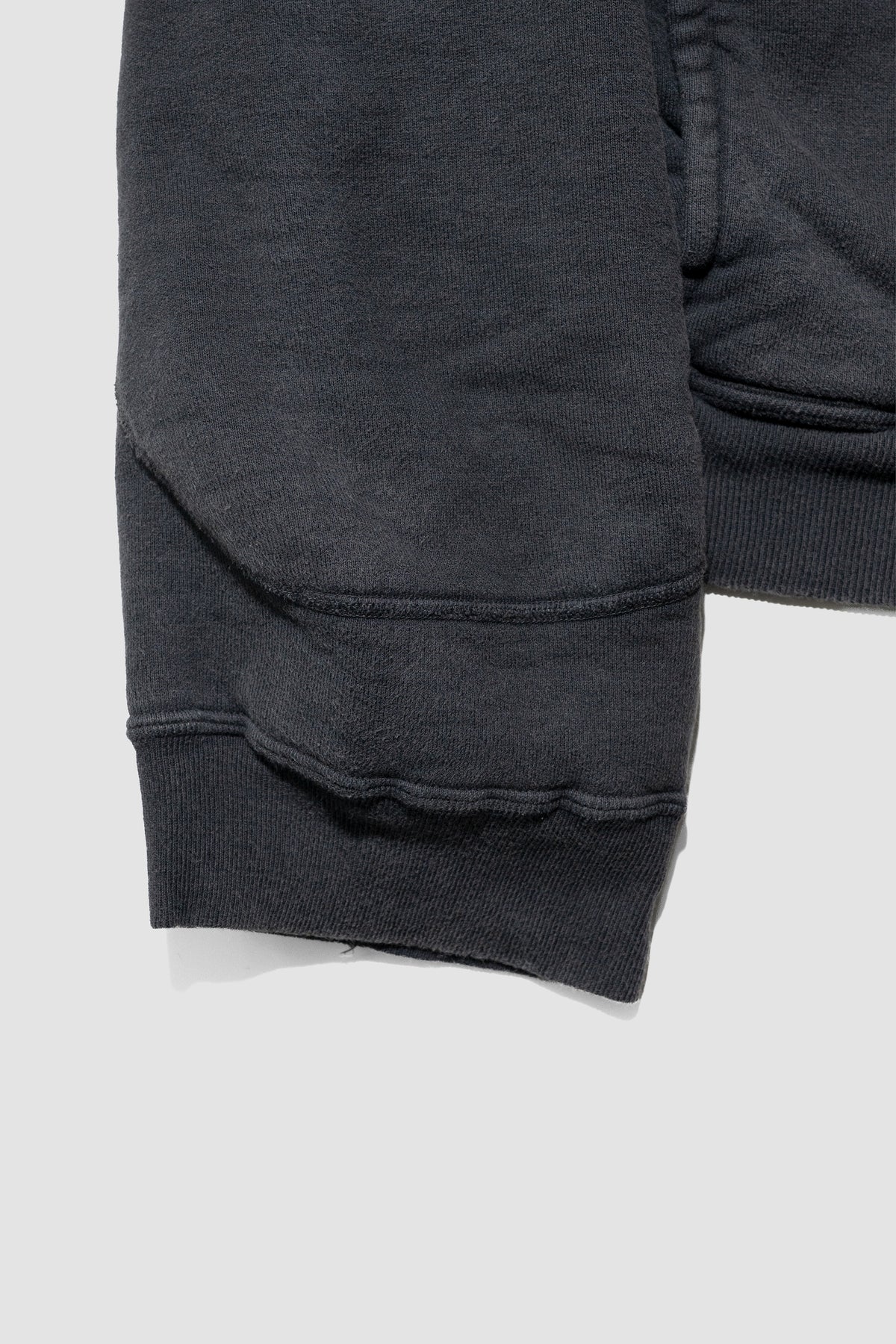 ANCELLM / FLEECE-LINED SWEAT VERSITY SHIRT "BLACK"