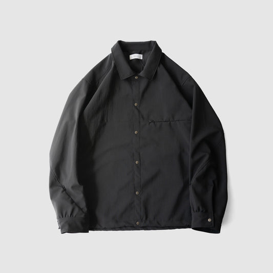 Afiit / SHIRT JACKET "BLACK"