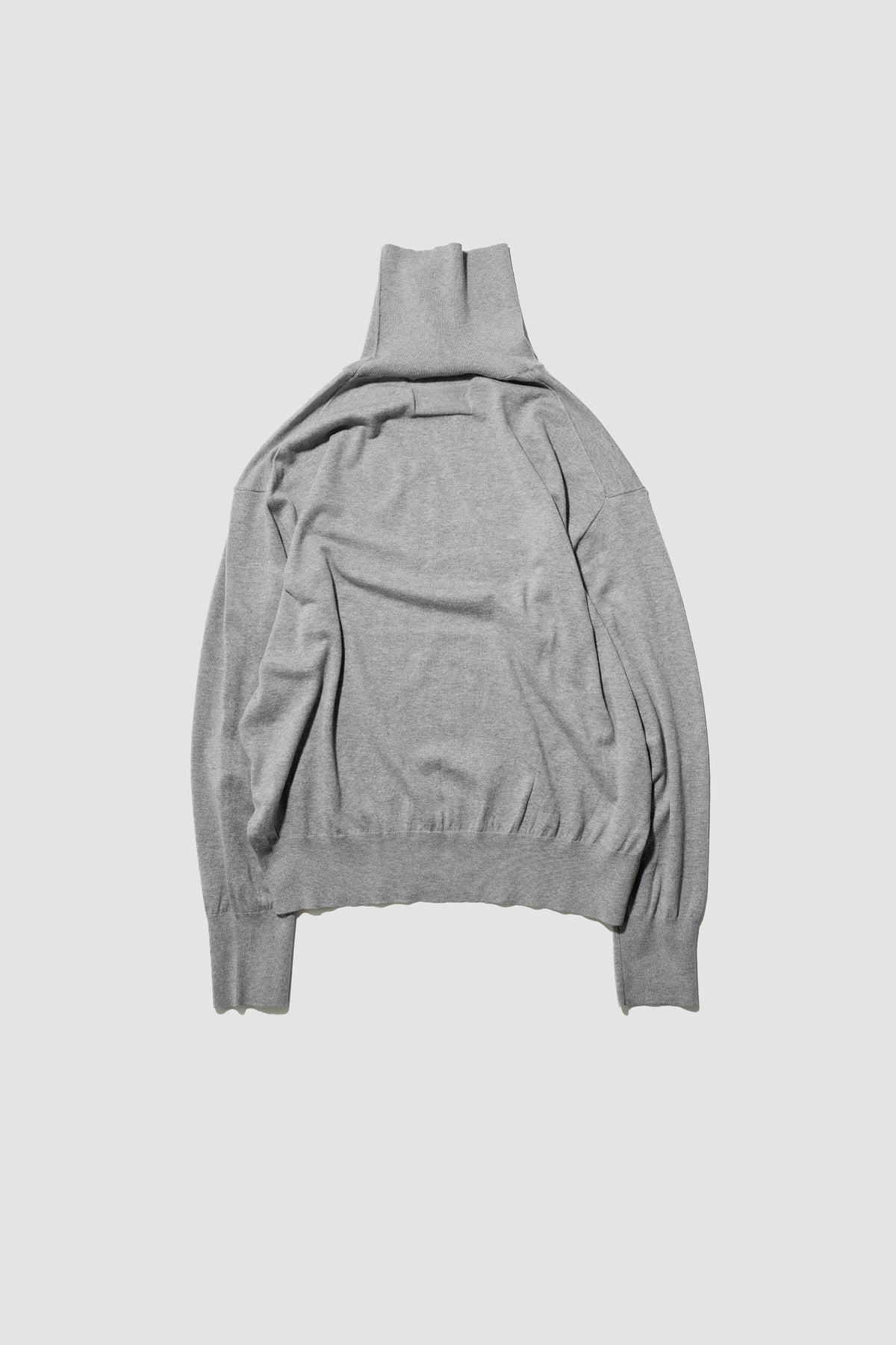 Afiit / COTTON CASHMERE TURTLE LS "GRAY"