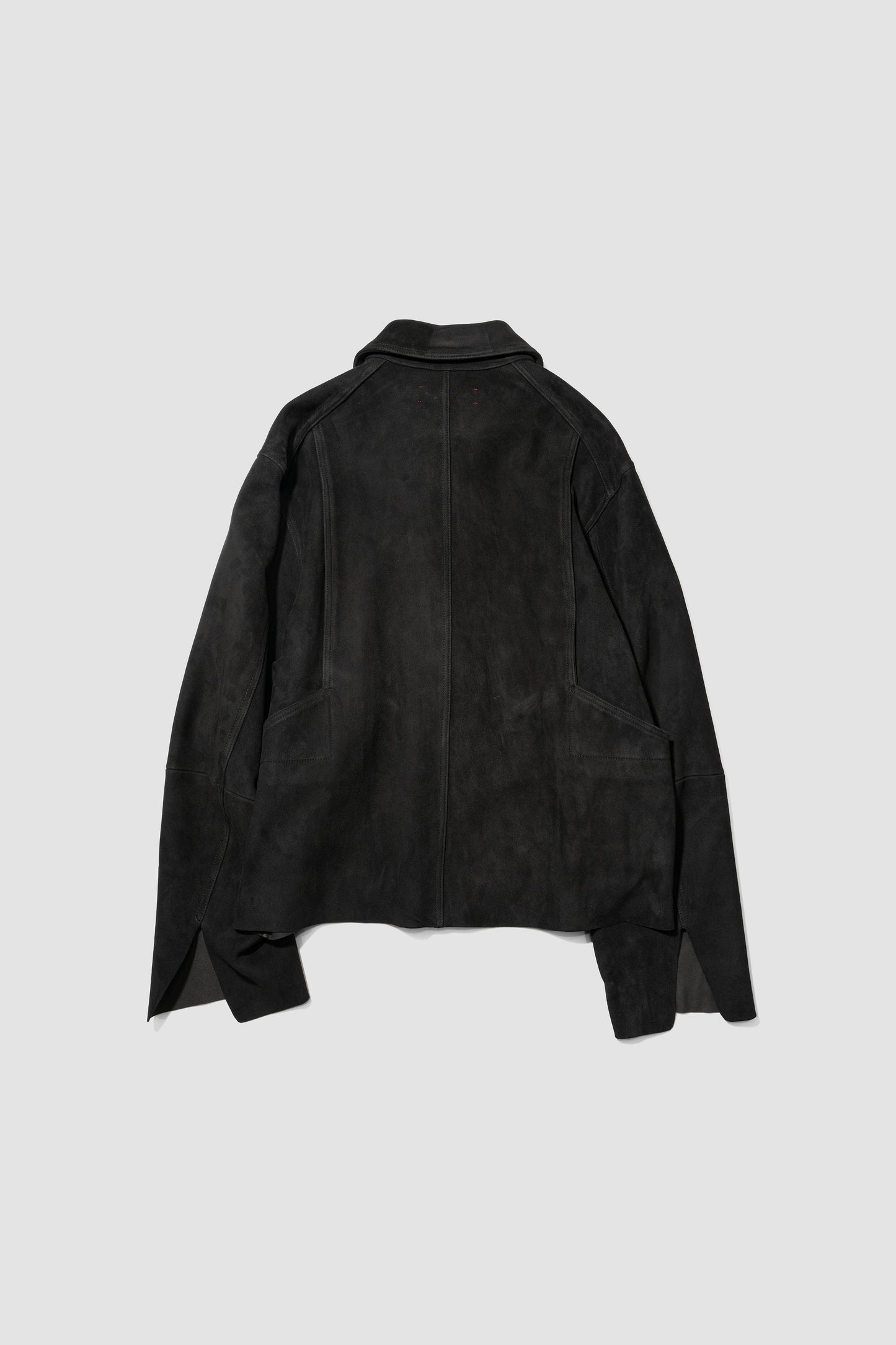 barbell object / leather jkt "black"