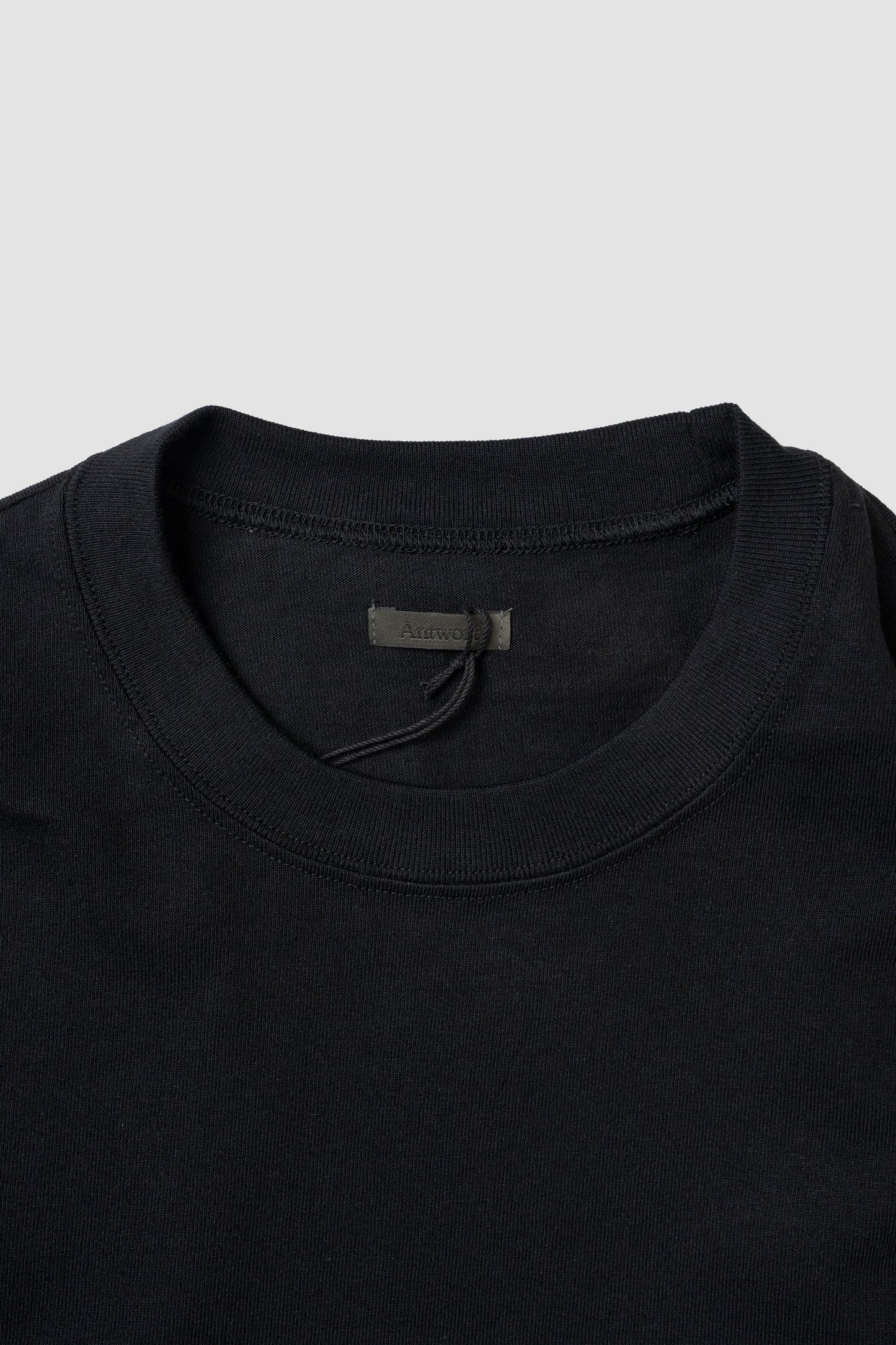 Antwort / CUT OFF LS TEE "BLACK"