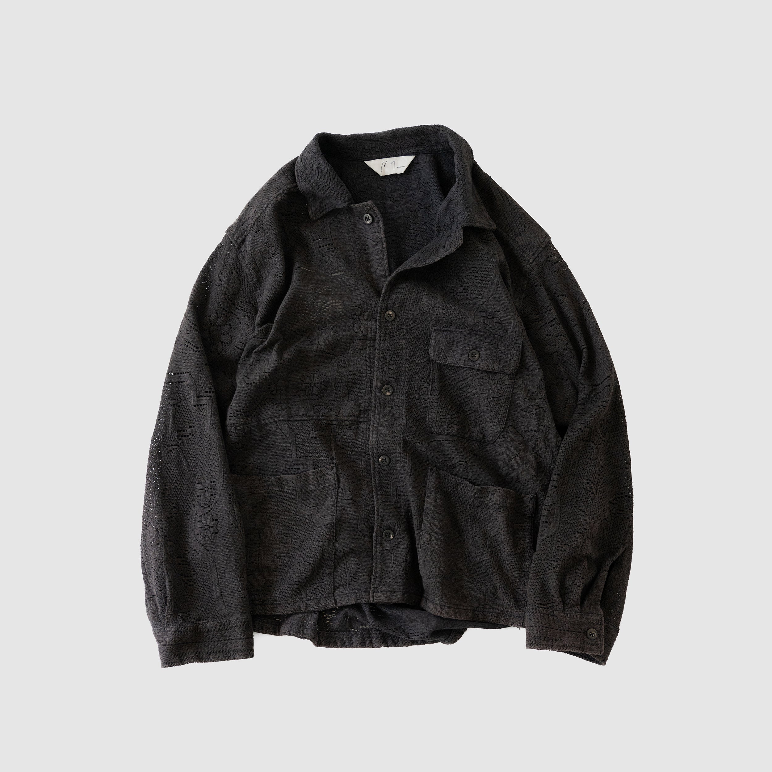 ANCELLM(アンセルム) / AGING LACE WORK SHIRT 
