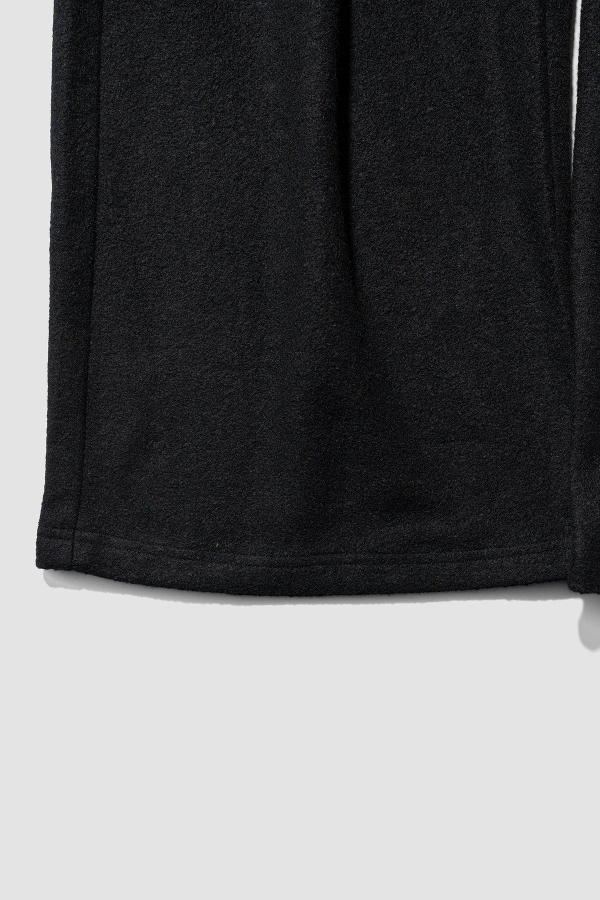 ANCELLM / WOOL CUT SLACKS "BLACK"