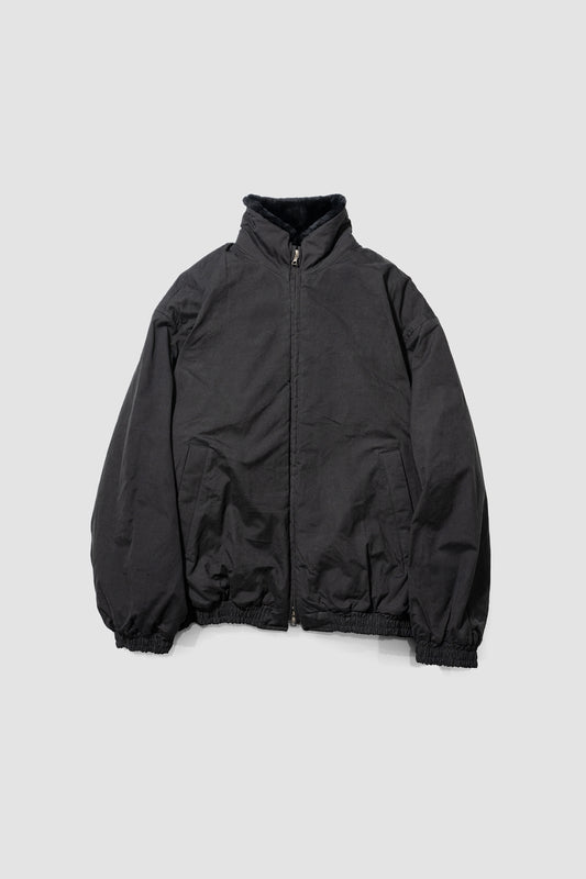 ssstein/ MOUTON INNER REVERSIBLE PADDED JACKET "BLACK"