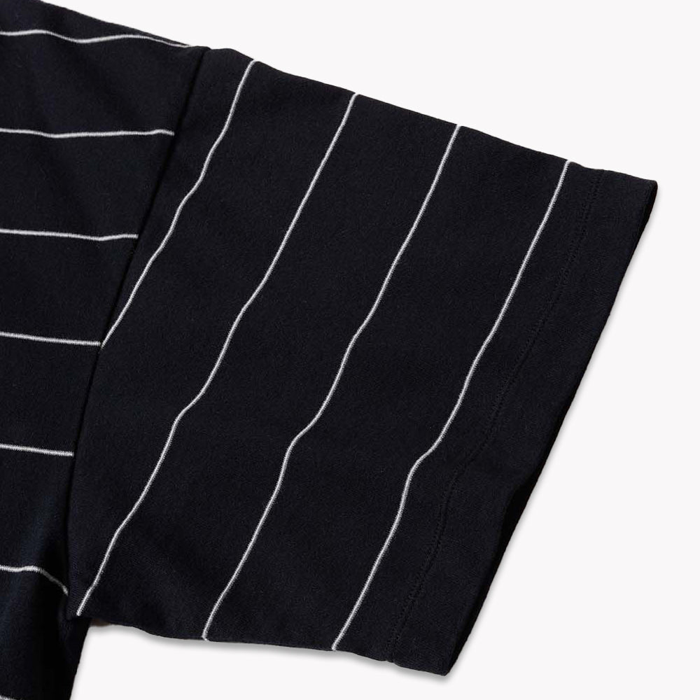 ROTOL/ LUMIFLECT BORDER SHORT SLEEVE TEE "BLACK"