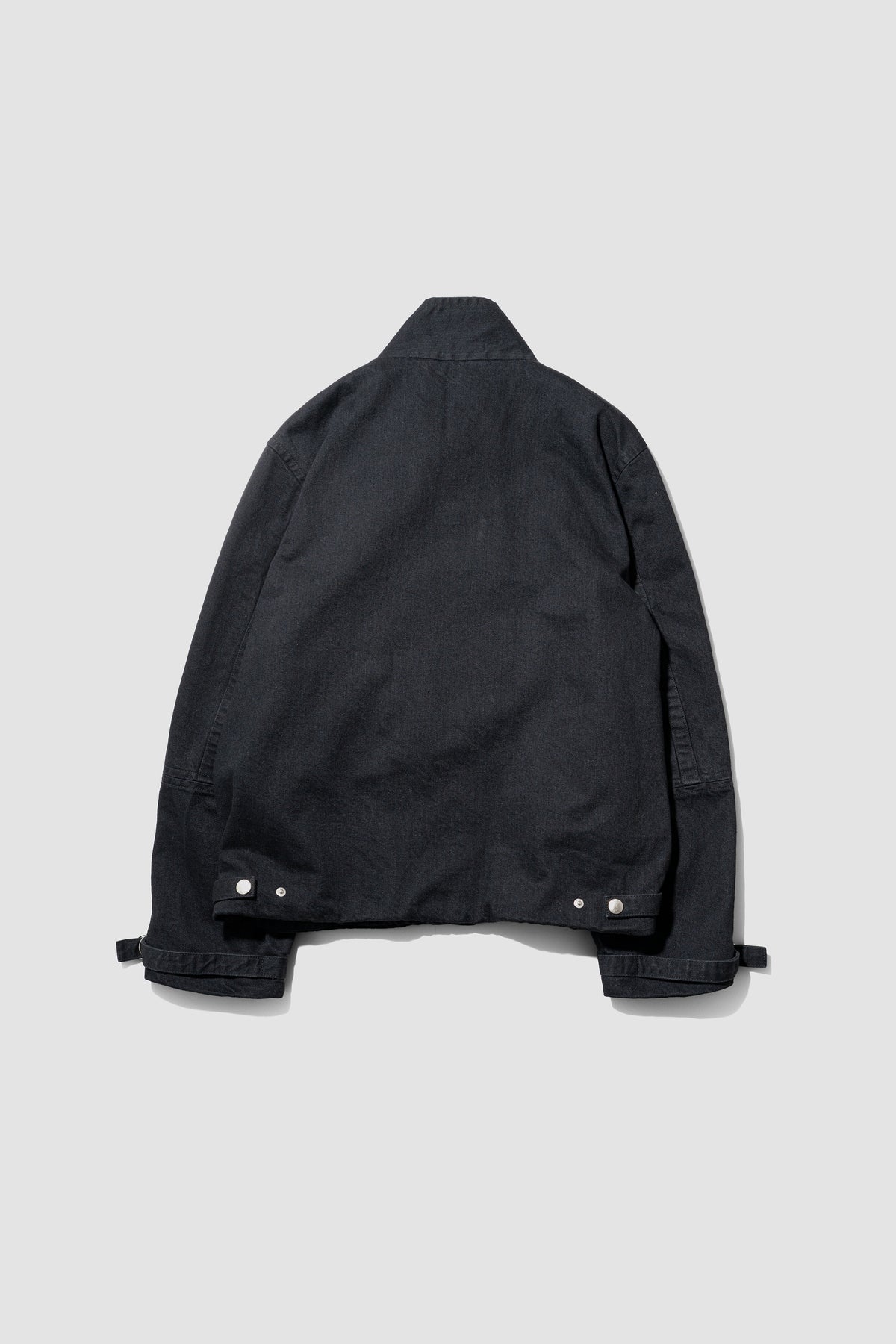 VUJA DÉ / Luca Bondage Jacket in Organic Cotton "Black"